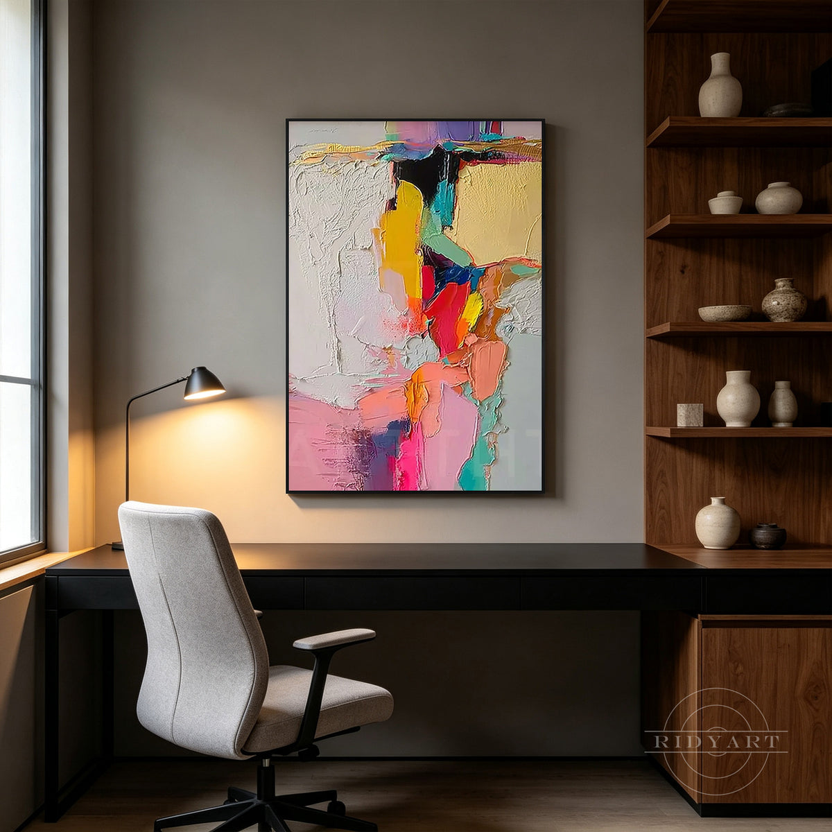 Arte de parede abstrata_ART886