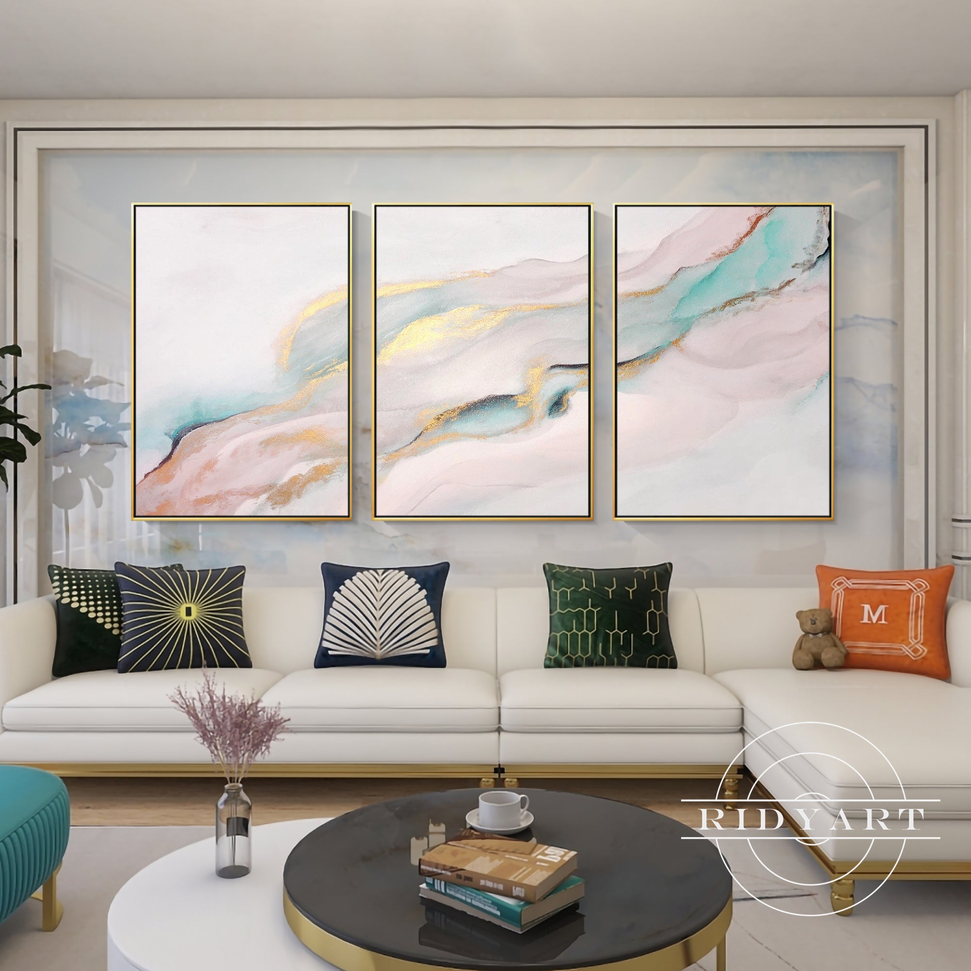 Personalized abstract art for home
