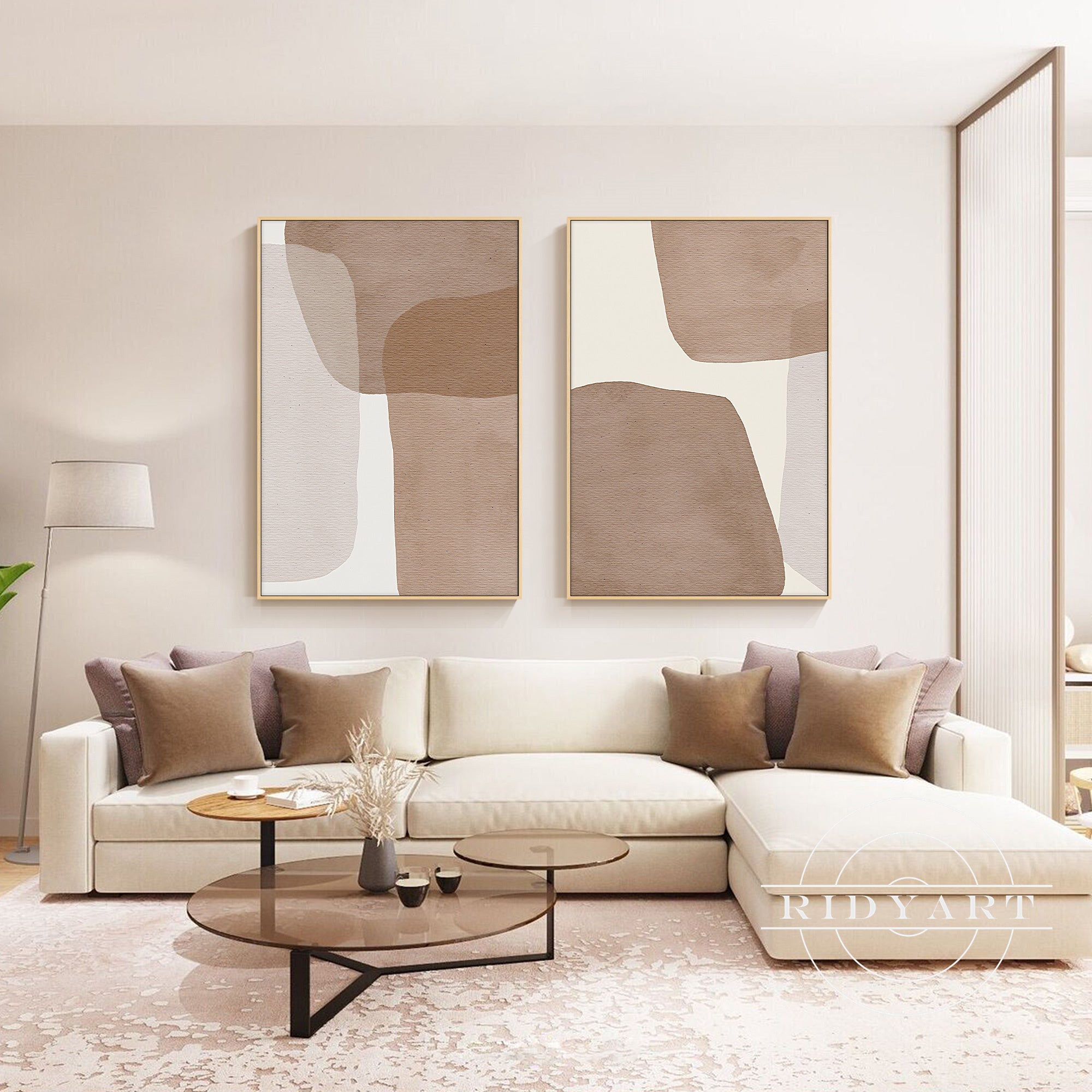 neutral-tones-geometric-wall-decor