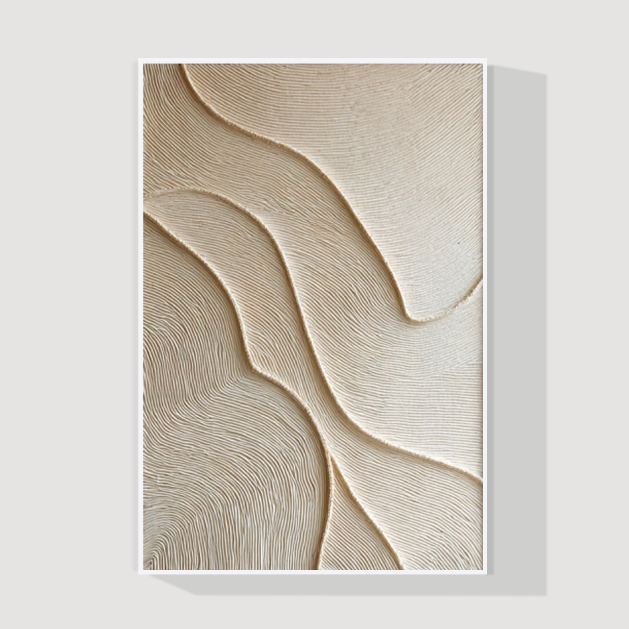 Décor abstrait à texture naturelle minimaliste