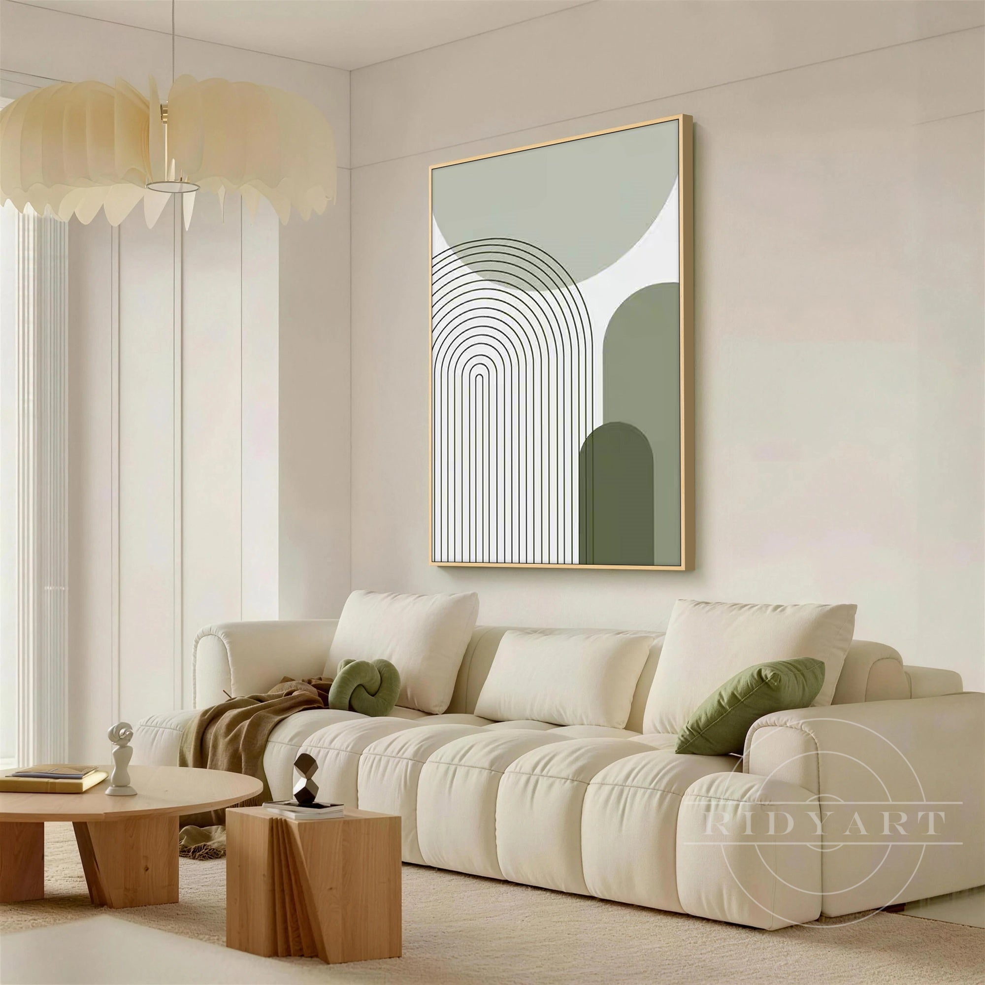 minimalist 3d textured canvas art modern boho wall decor