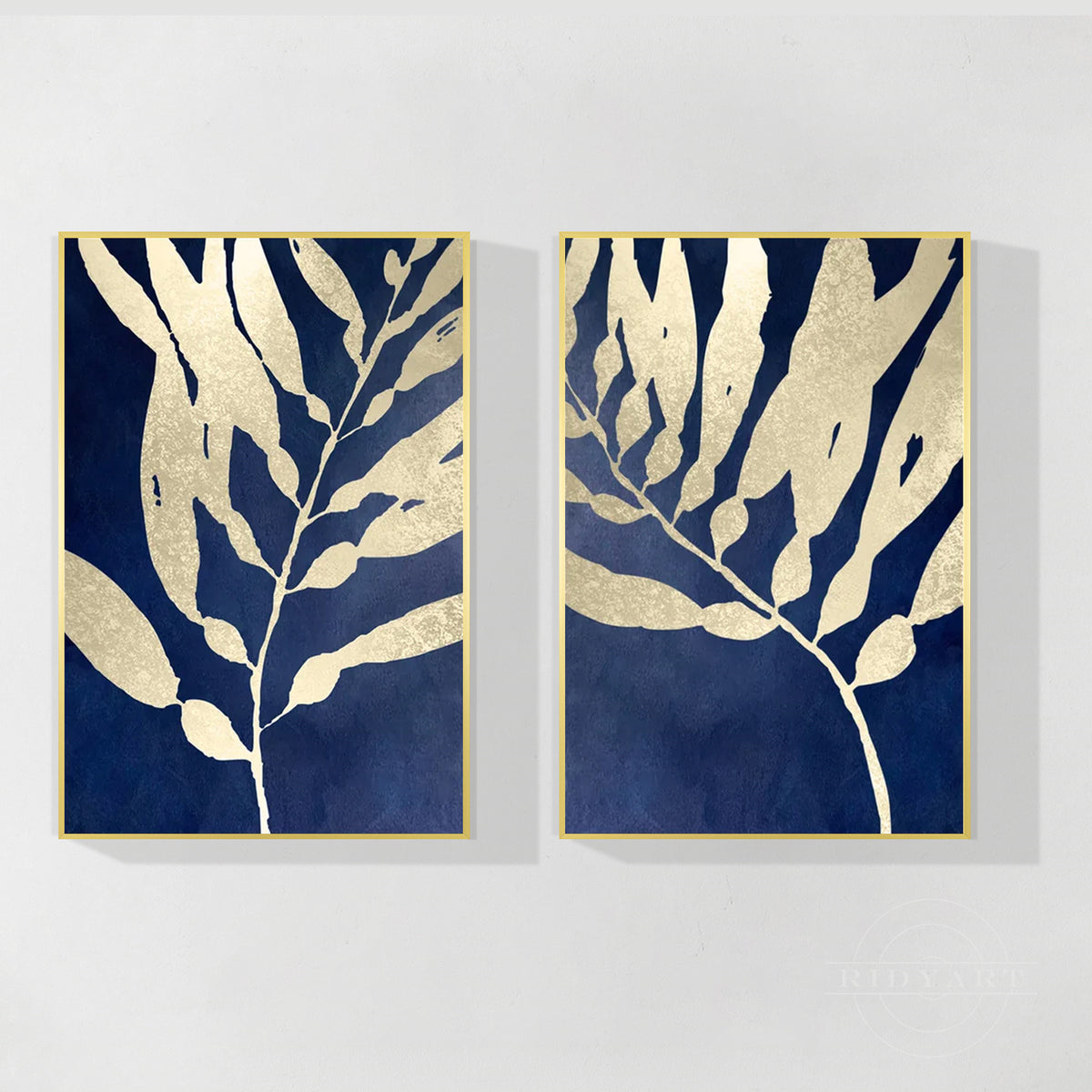 Modern minimalistisch olieverfschilderij