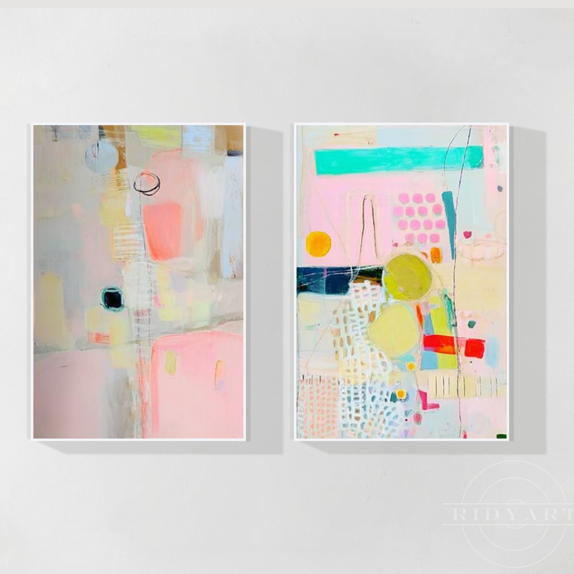 فن جداري تجريدي_7art846