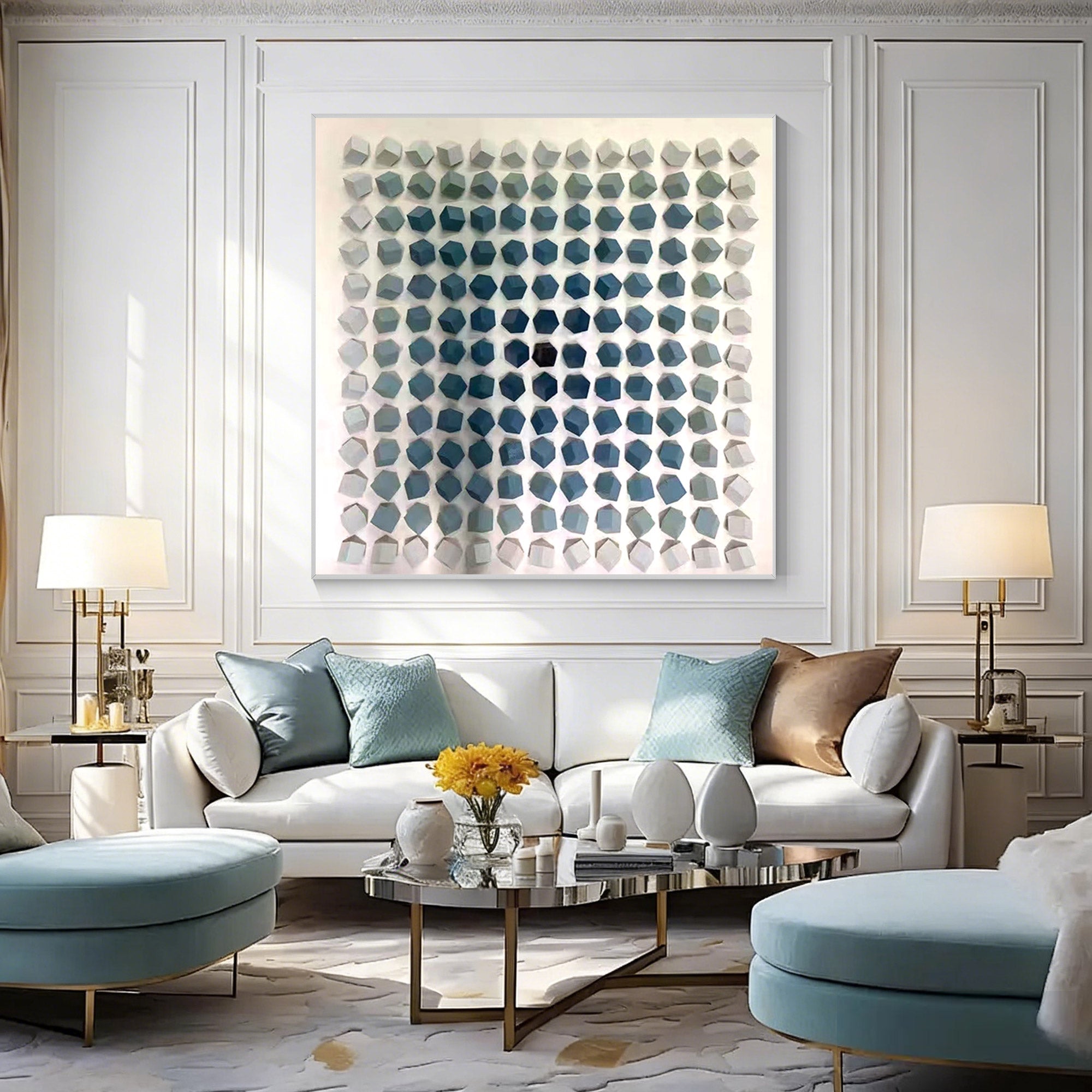 3d wooden sculpture wall art modern living room decor