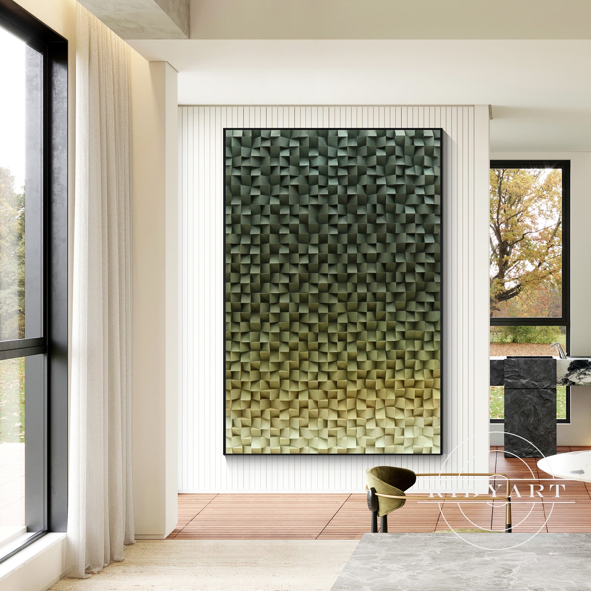 Wood wall art_7ART038