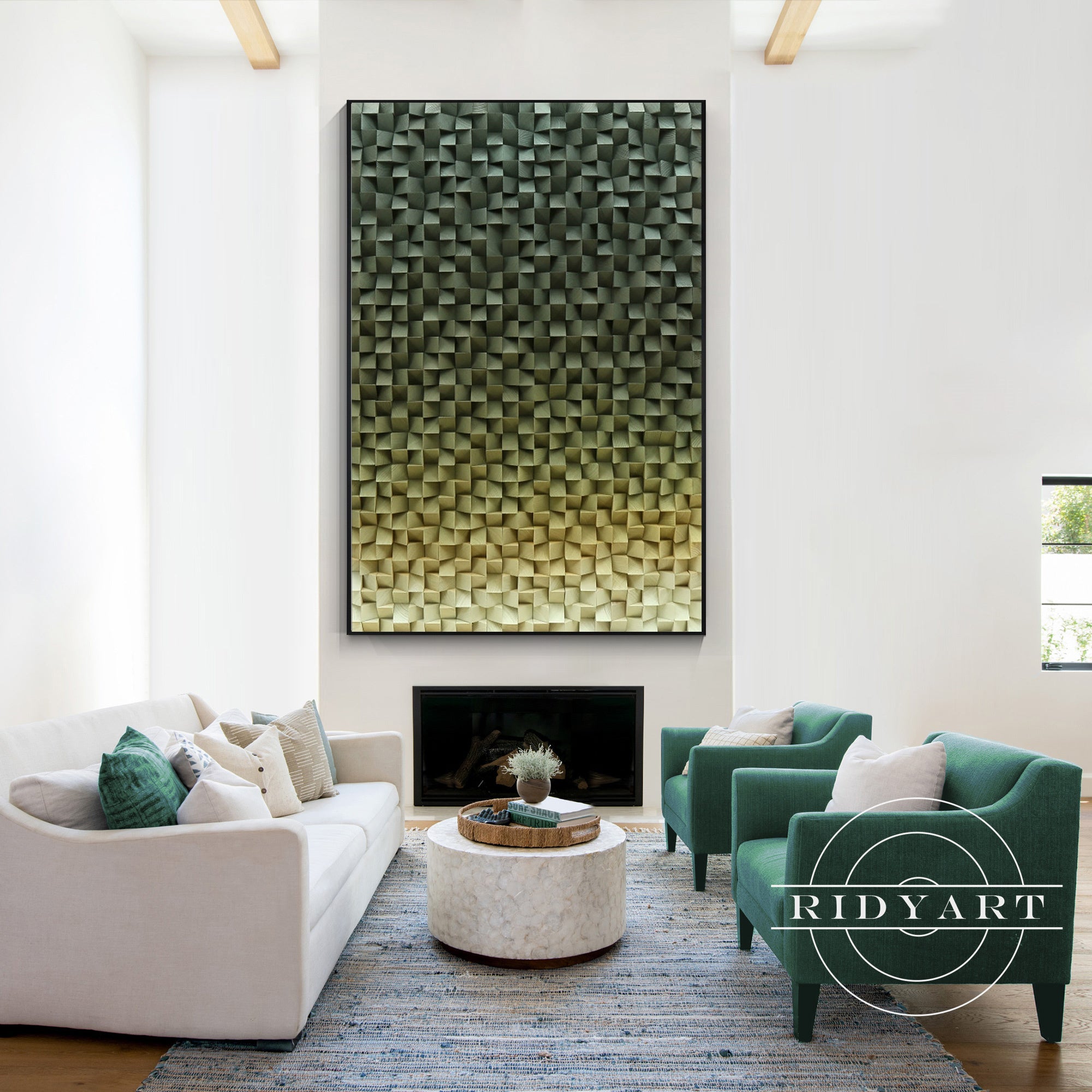 Wood wall art_7ART038