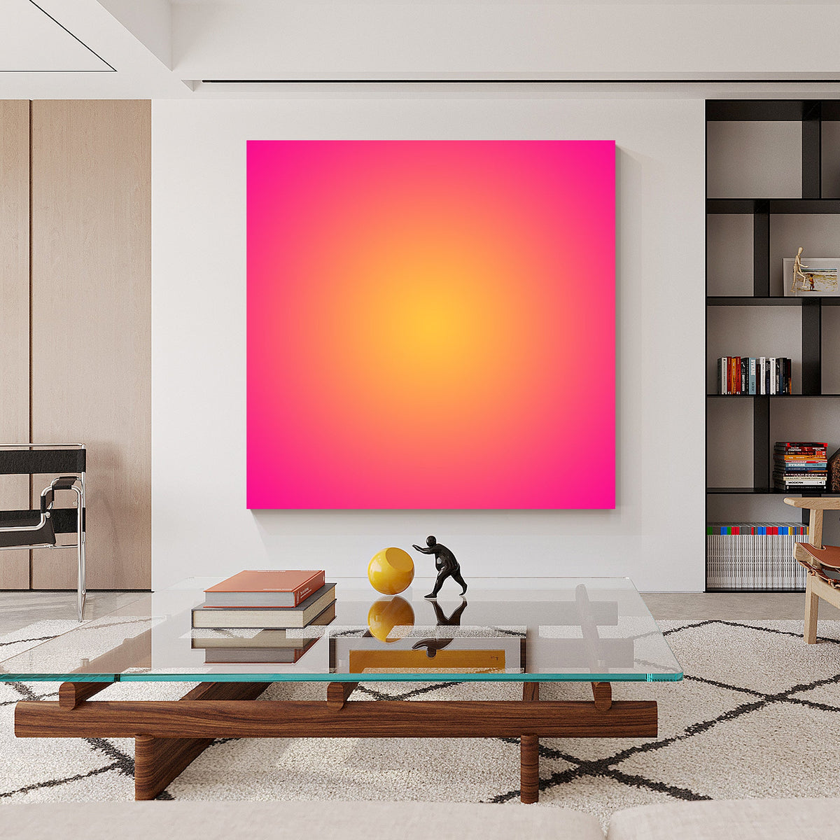 Colorful Square Abstract Art to Brighten Up Your Walls