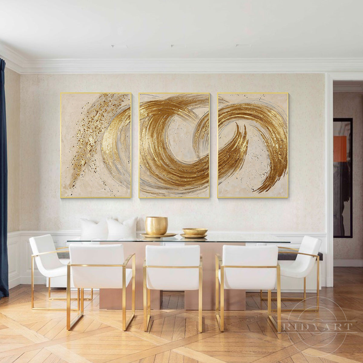 Gold Wall Art: Warmth, Light and Modern Luxury