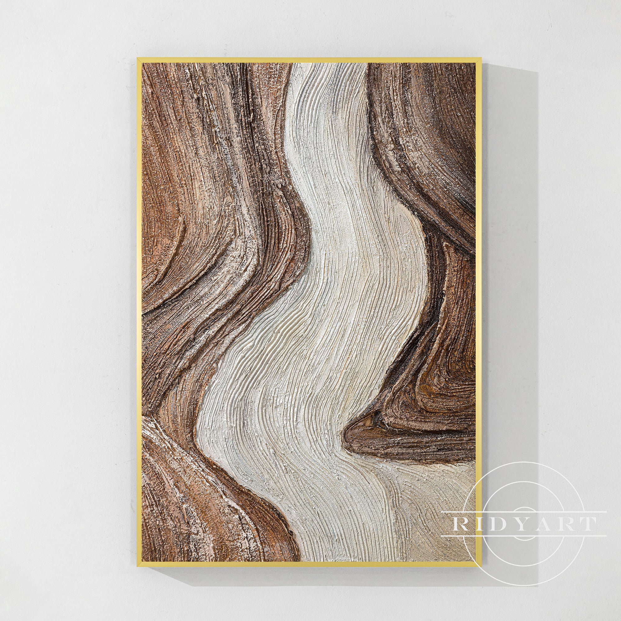 3D Textured Wabi Sabi Wall Art