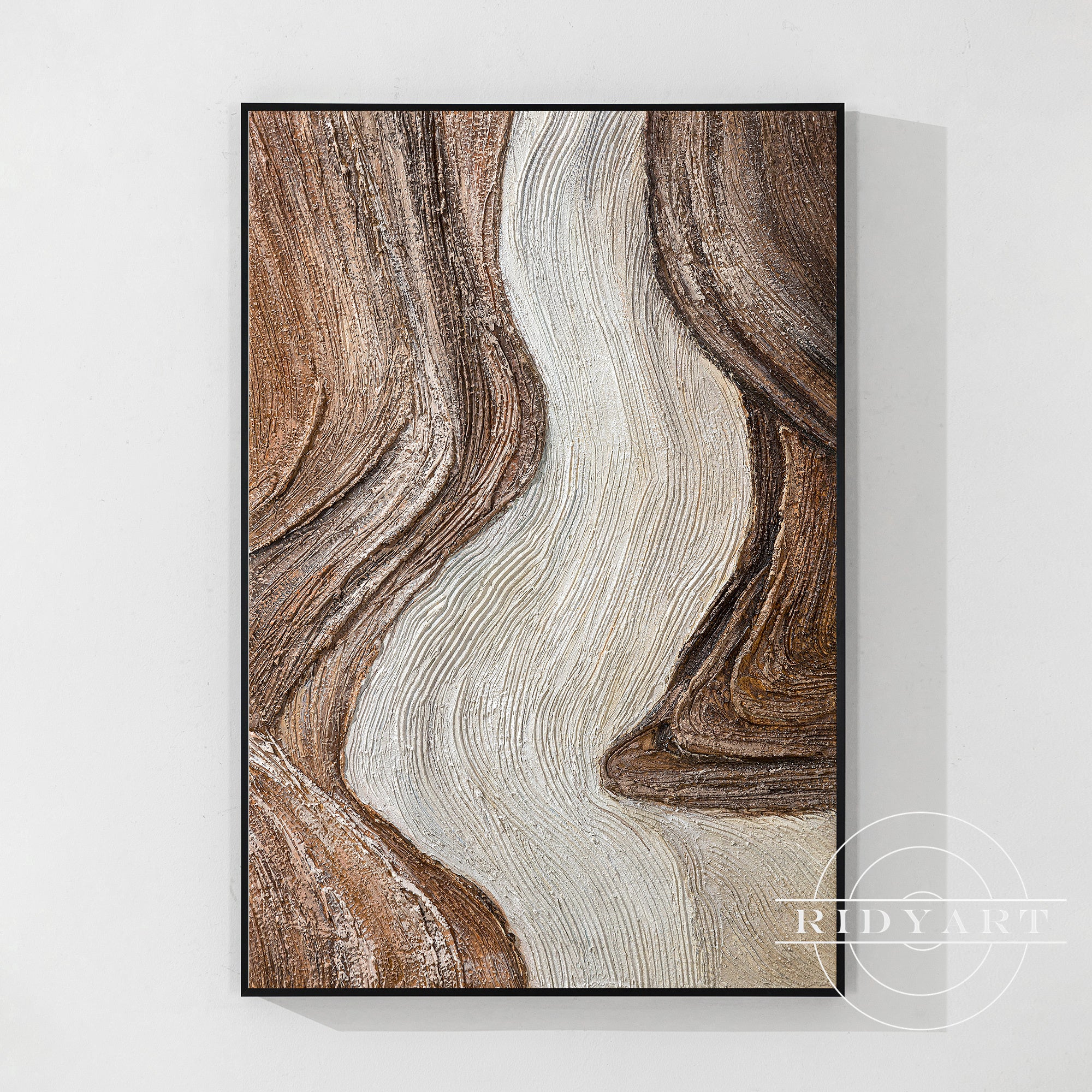 3D Textured Wabi Sabi Wall Art