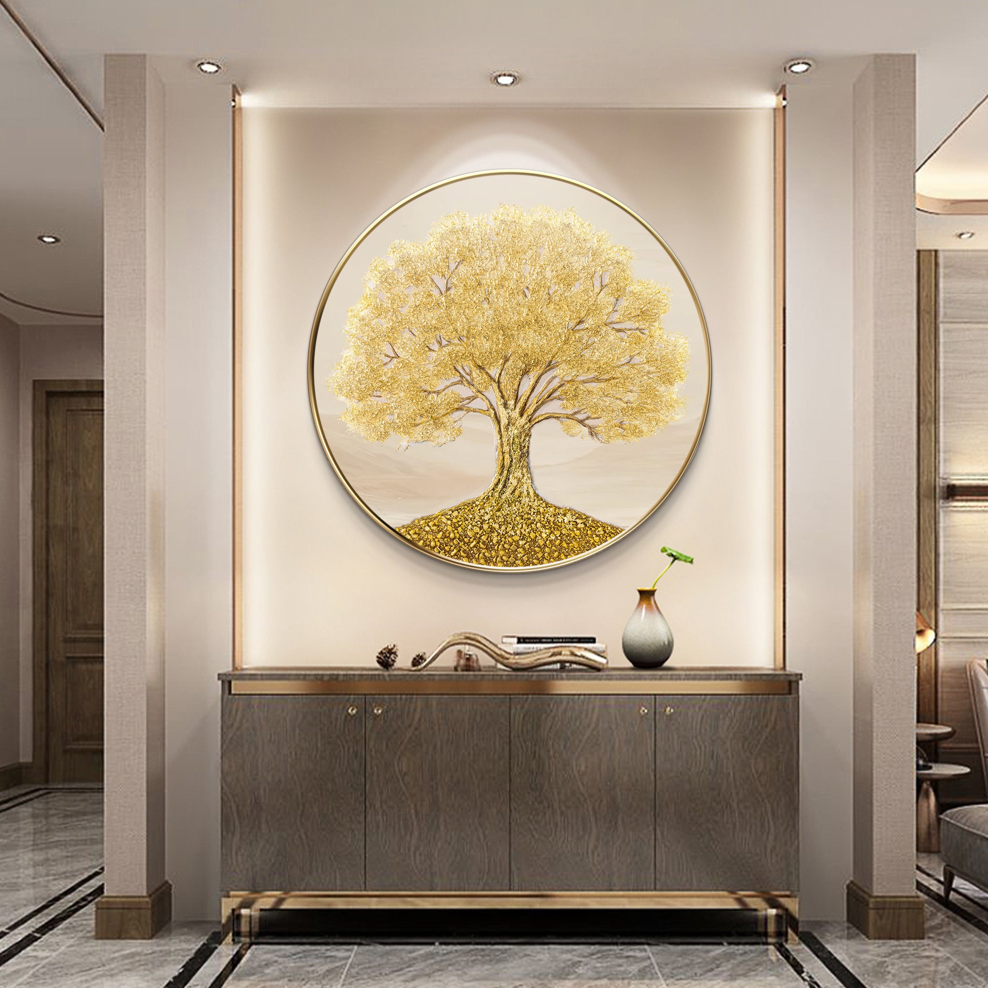 Tree of Life Wall Art Round Wall Art