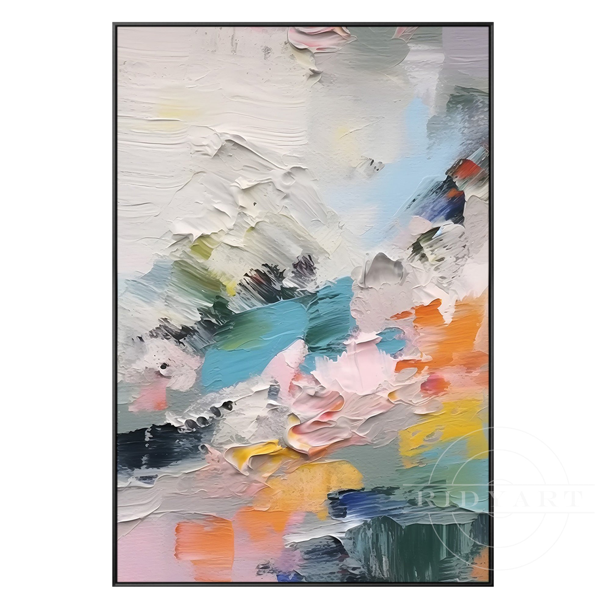 Pastel Abstract wall art