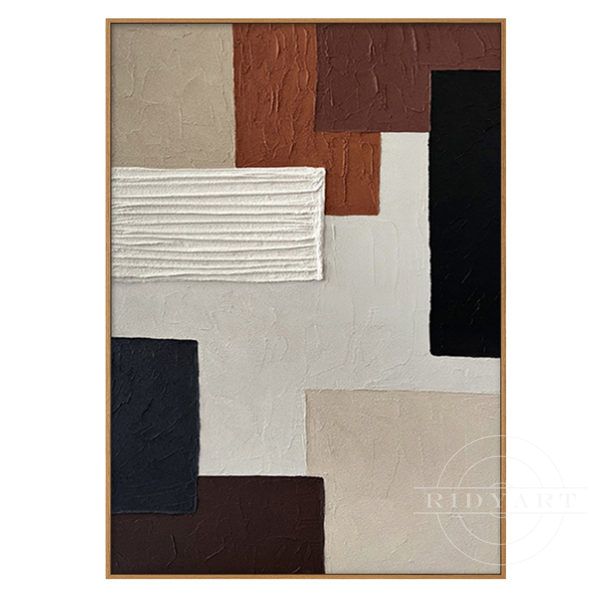 Abstract Brown Wall art