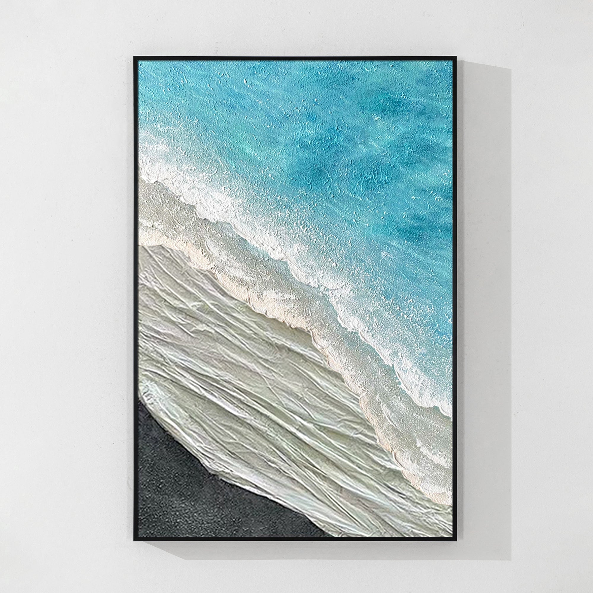 Teal blue Ocean wall art