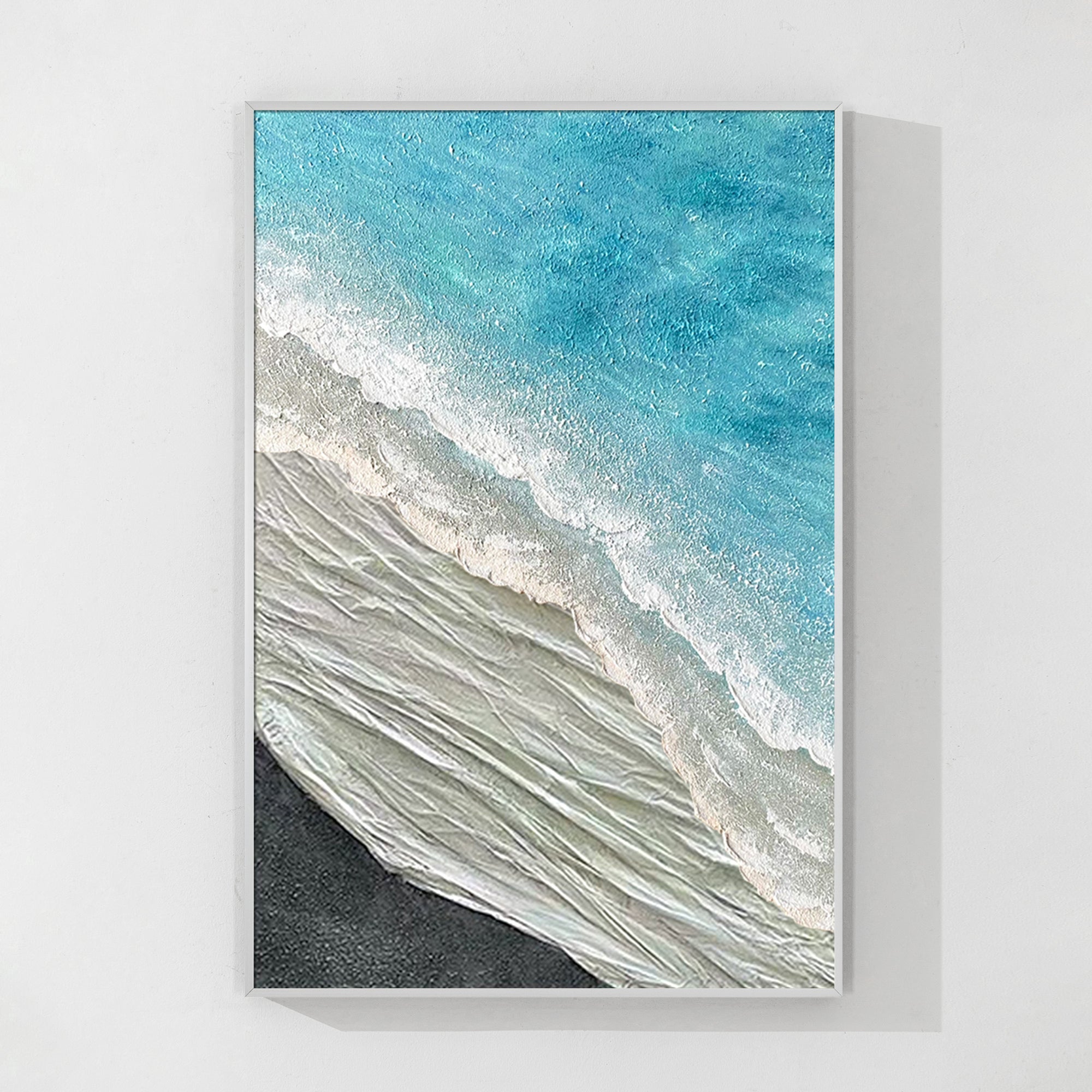 Teal blue Ocean wall art