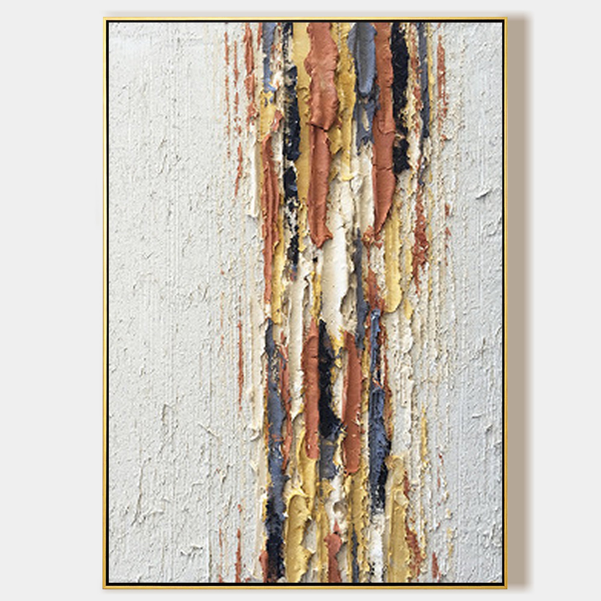 Texture Abstract Oil Painting Minimalist wall art