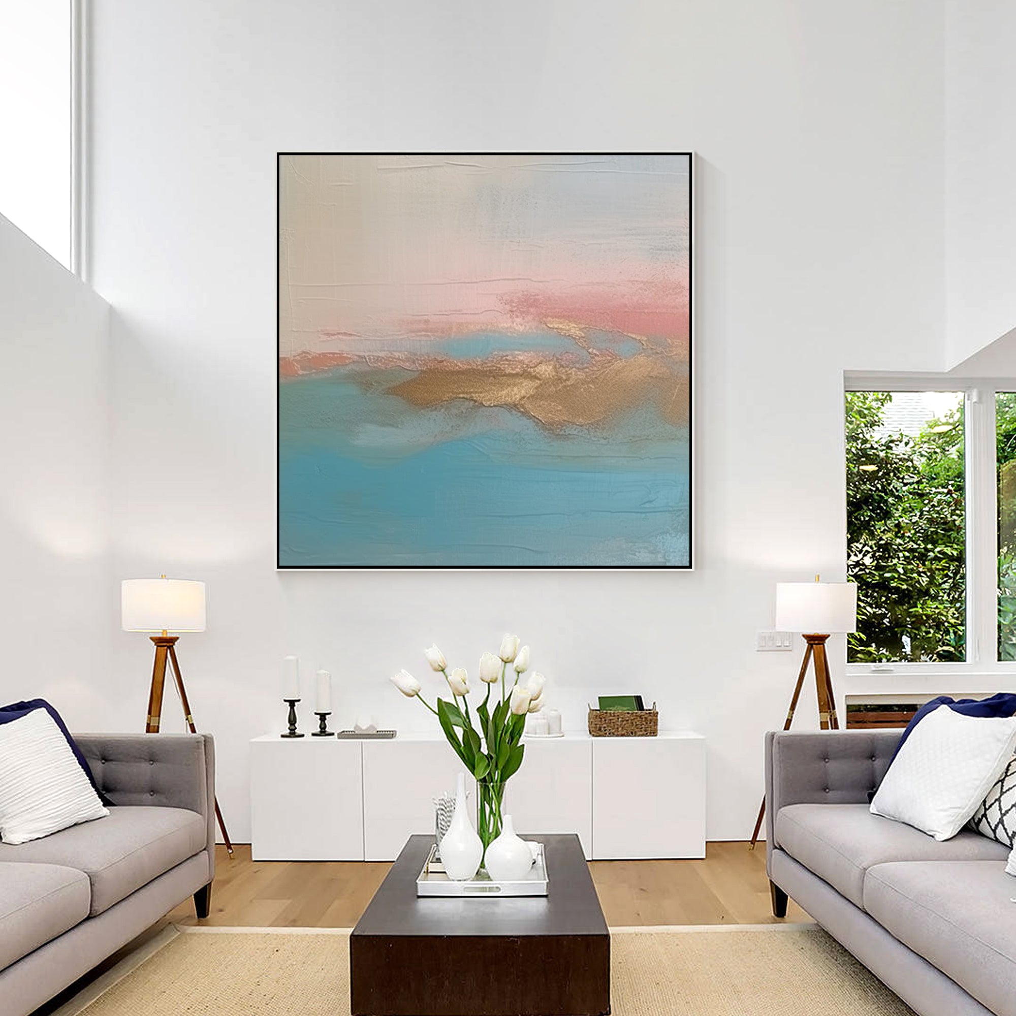 Abstract Canvas Art Painting