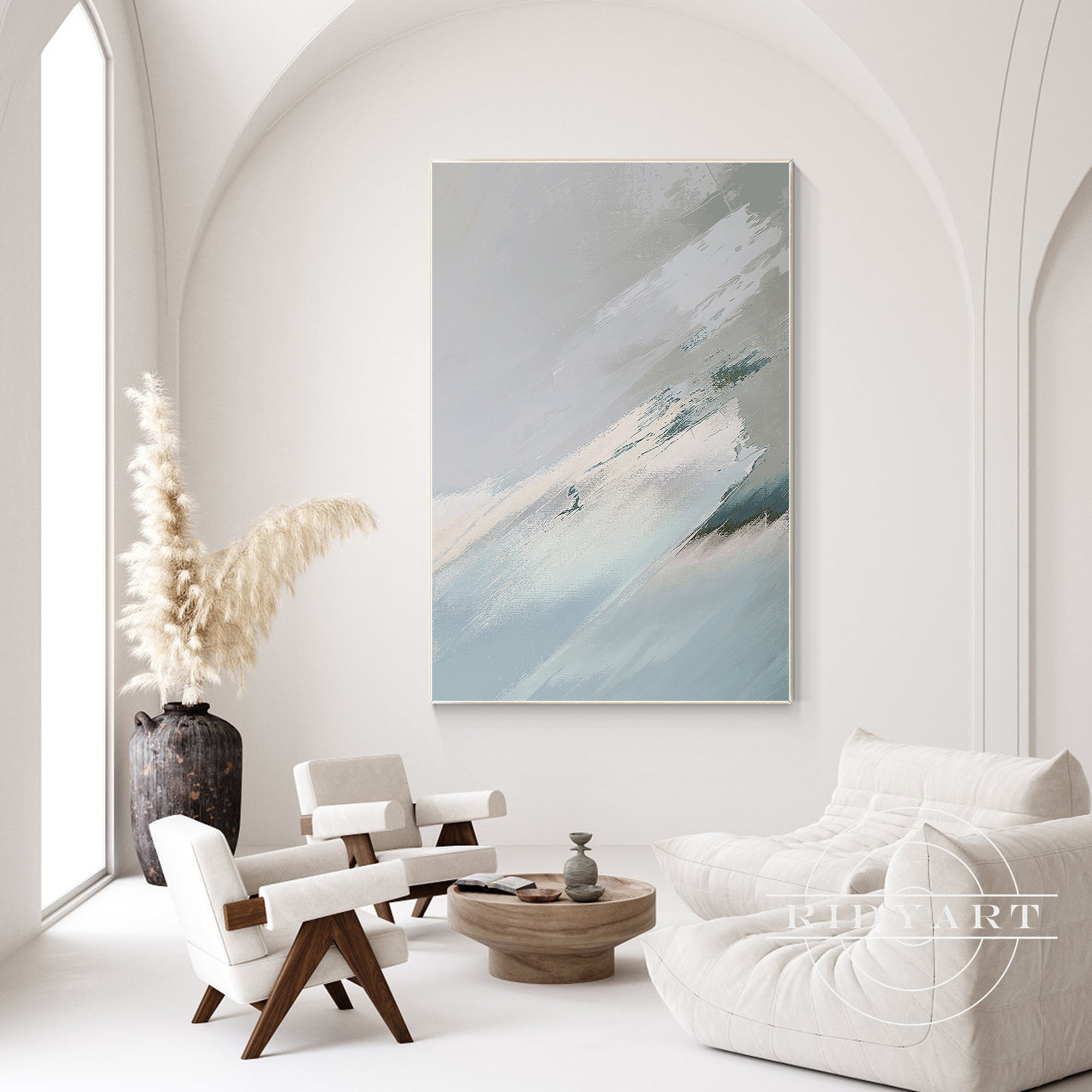 Wandkunst „Sage Green Mountain“