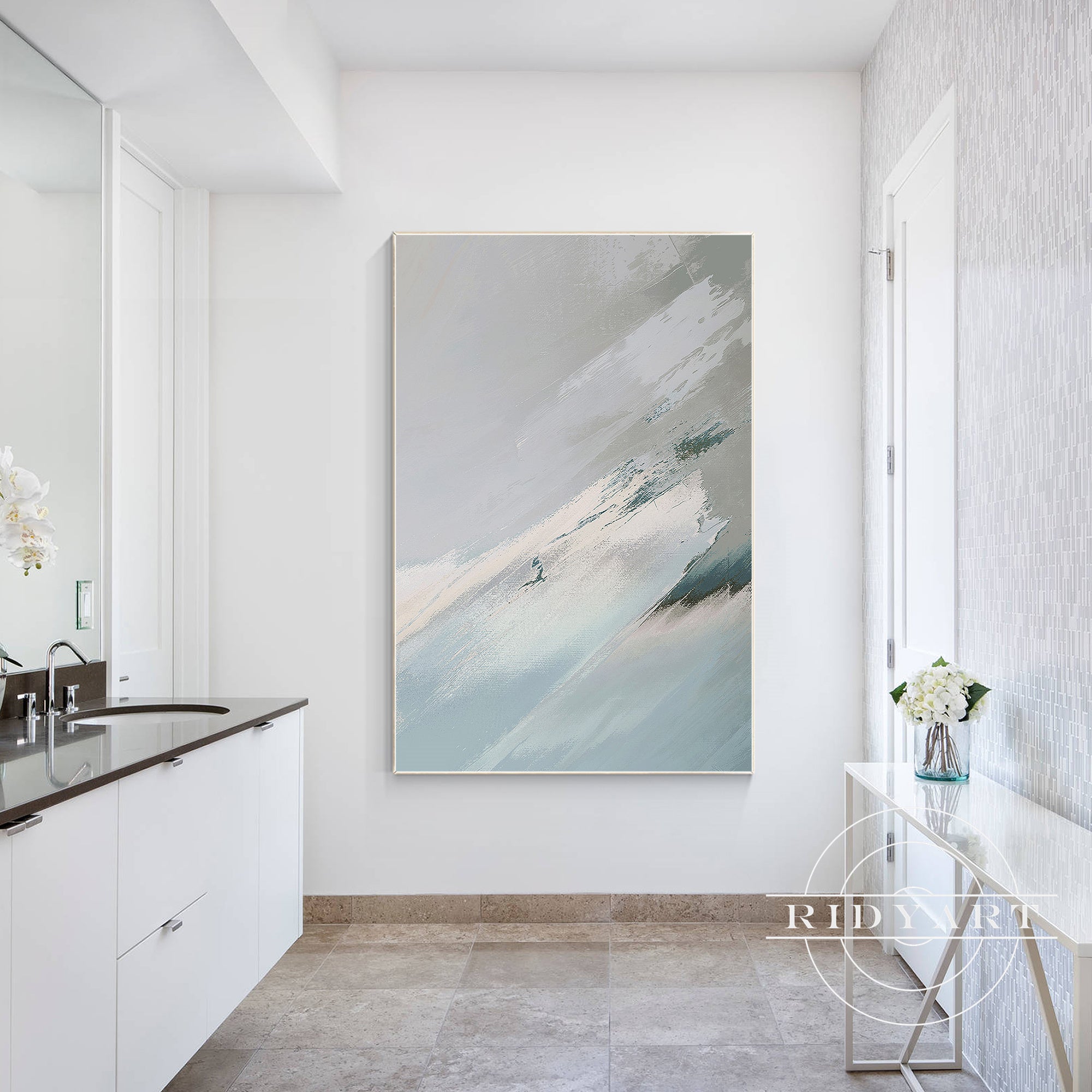 Wandkunst „Sage Green Mountain“