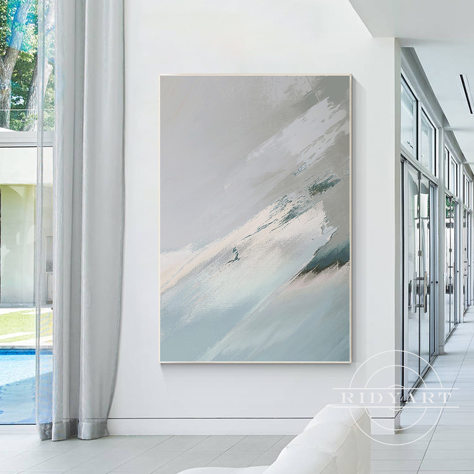 Wandkunst „Sage Green Mountain“