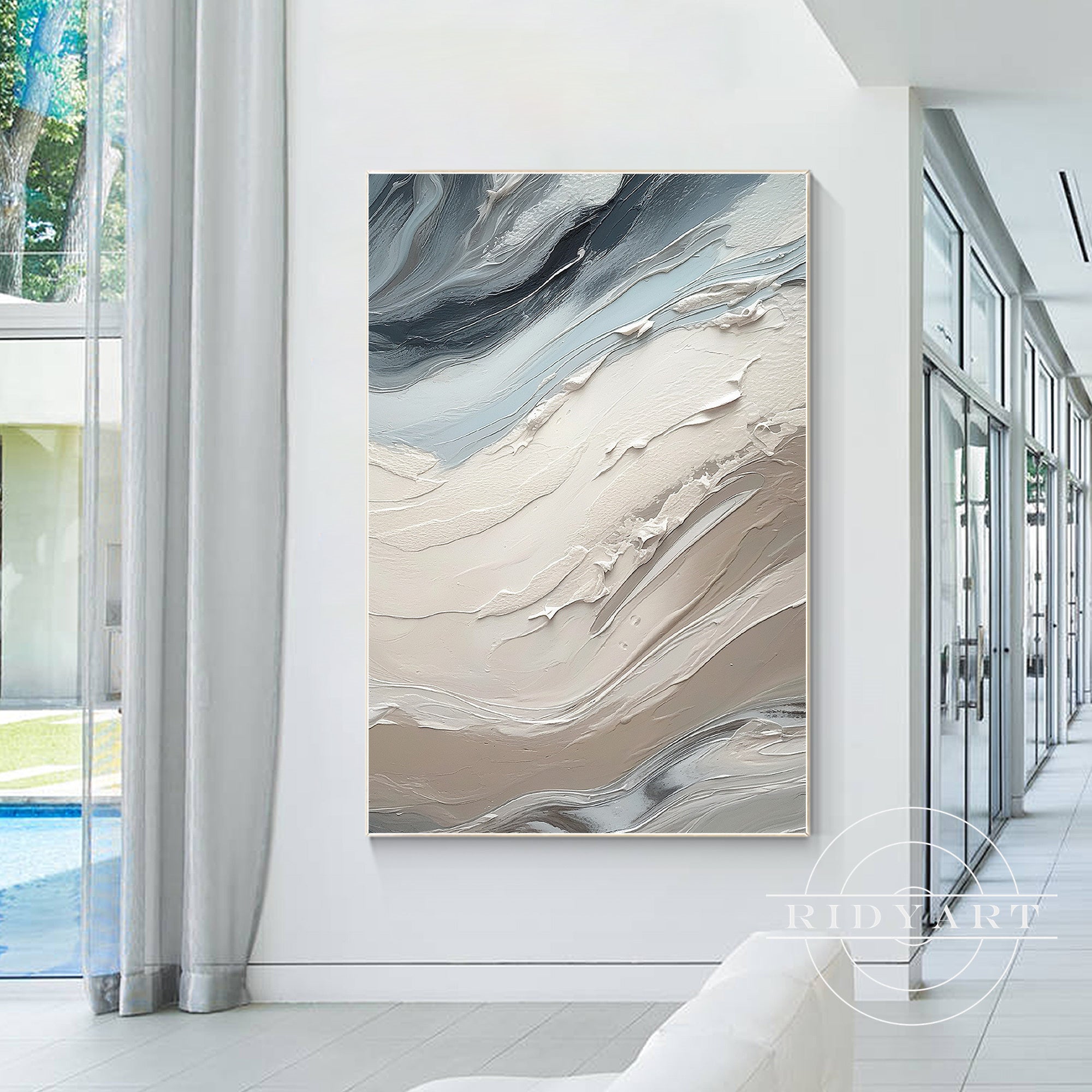 Wandkunst „Sage Green Mountain“