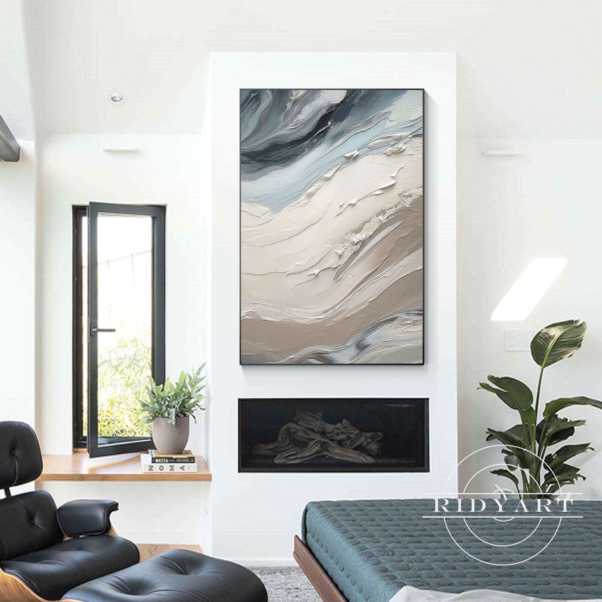 Wandkunst „Sage Green Mountain“