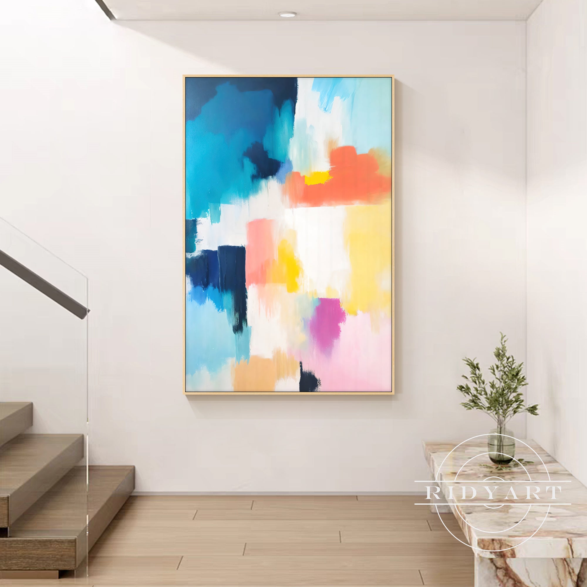 Wandkunst „Sage Green Mountain“