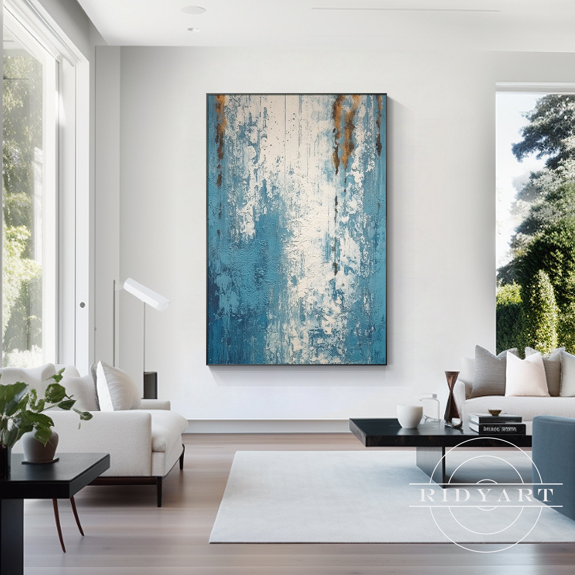 Wandkunst „Sage Green Mountain“