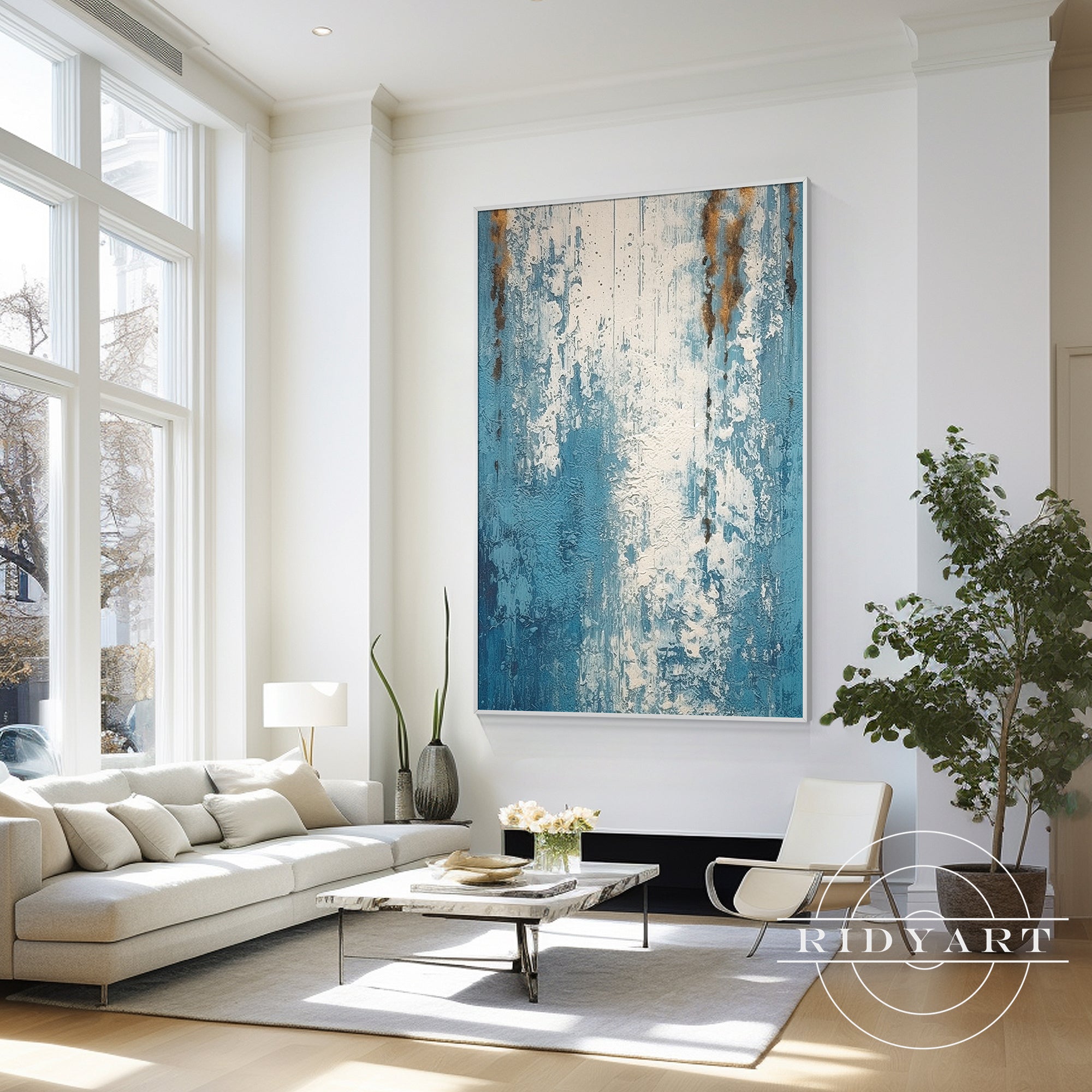 Wandkunst „Sage Green Mountain“