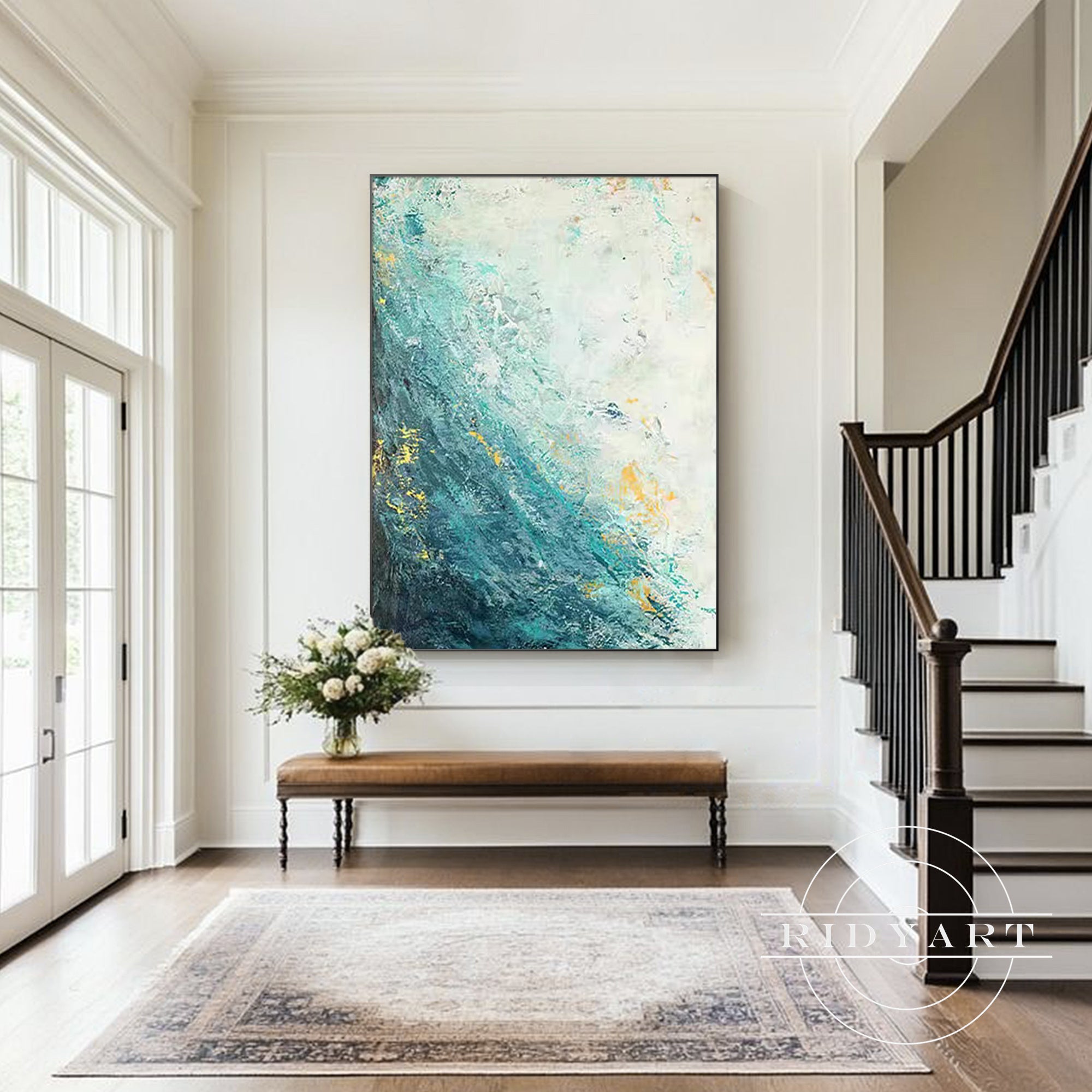 Wandkunst „Sage Green Mountain“