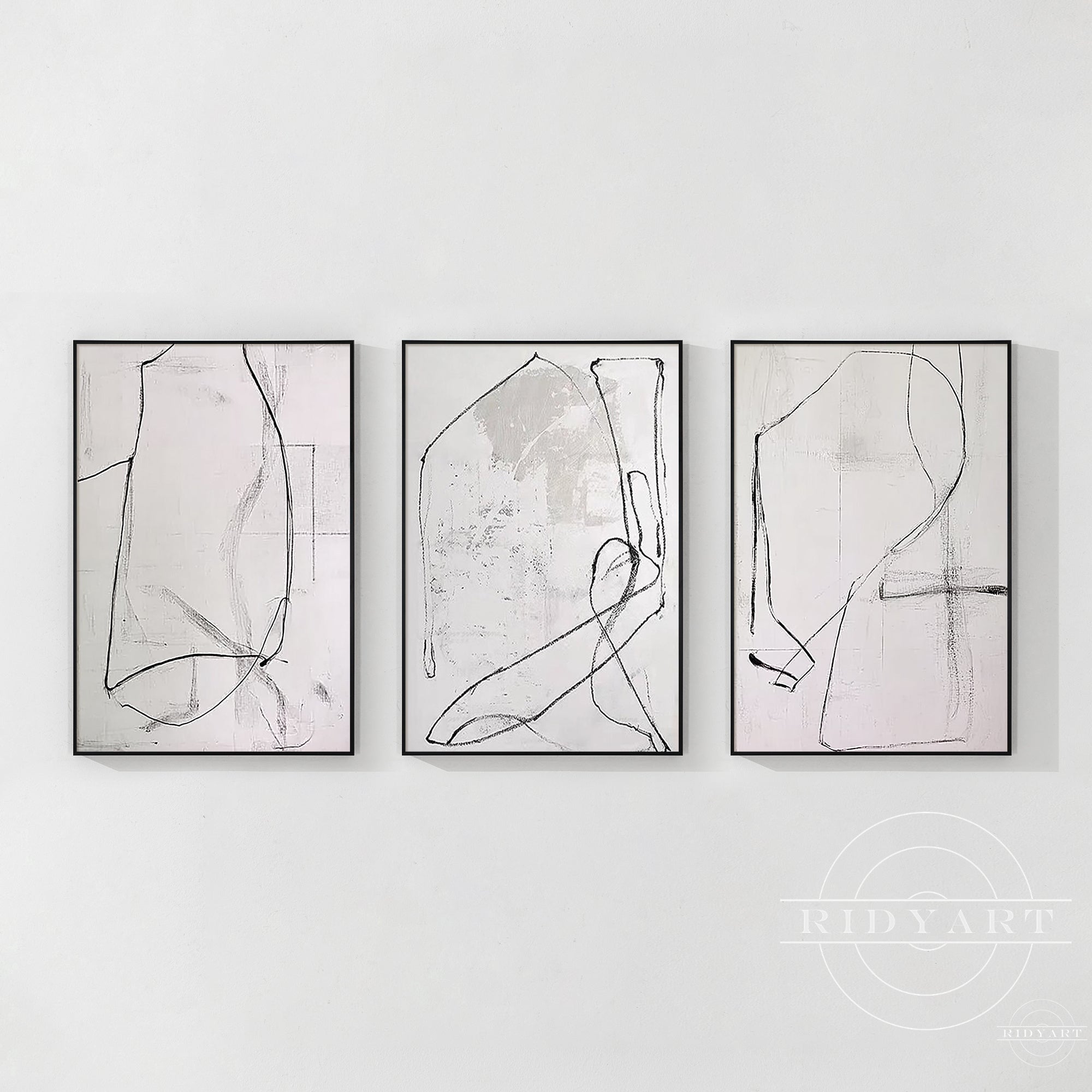 فن المحيط الأزرق مع الضوء الذهبي