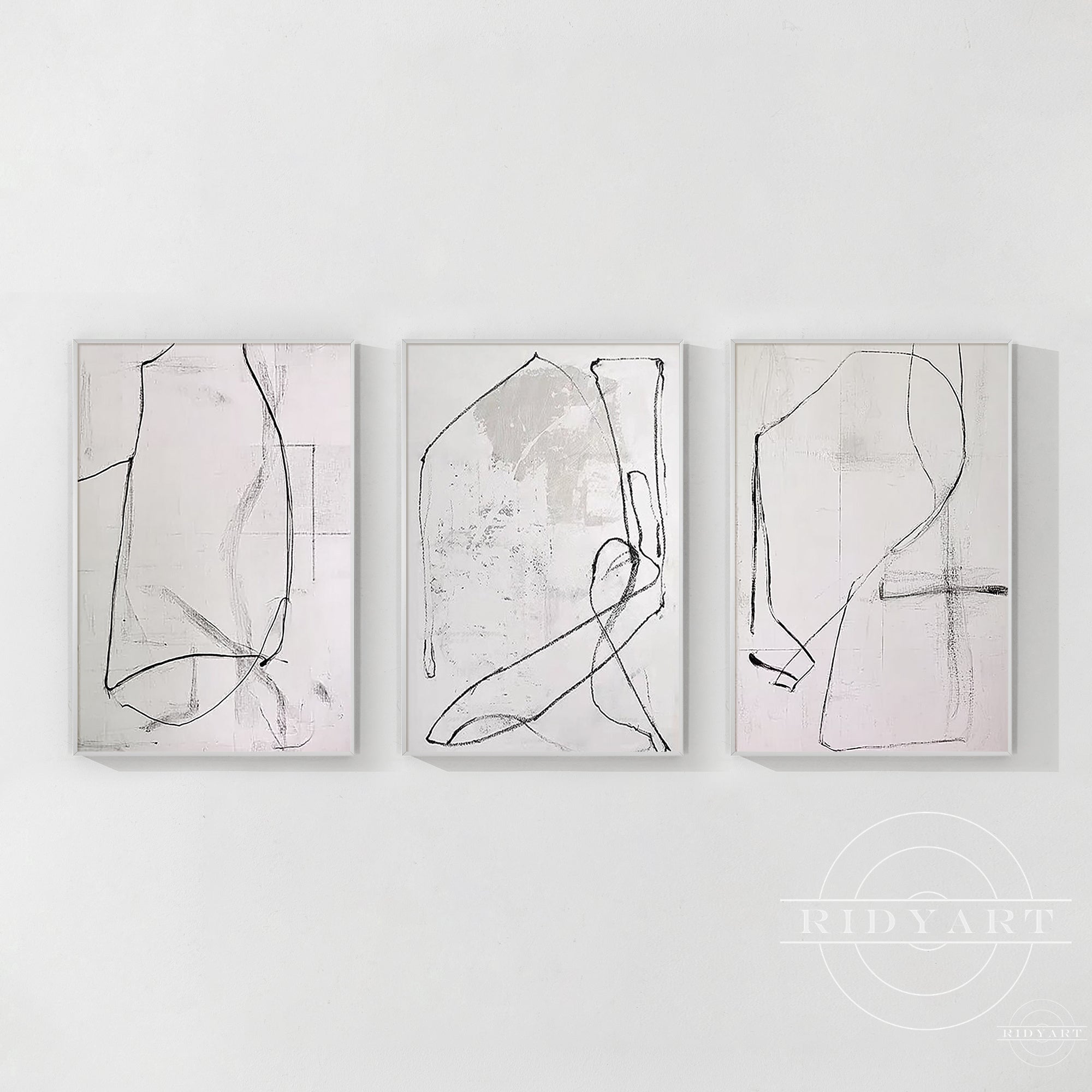 فن المحيط الأزرق مع الضوء الذهبي