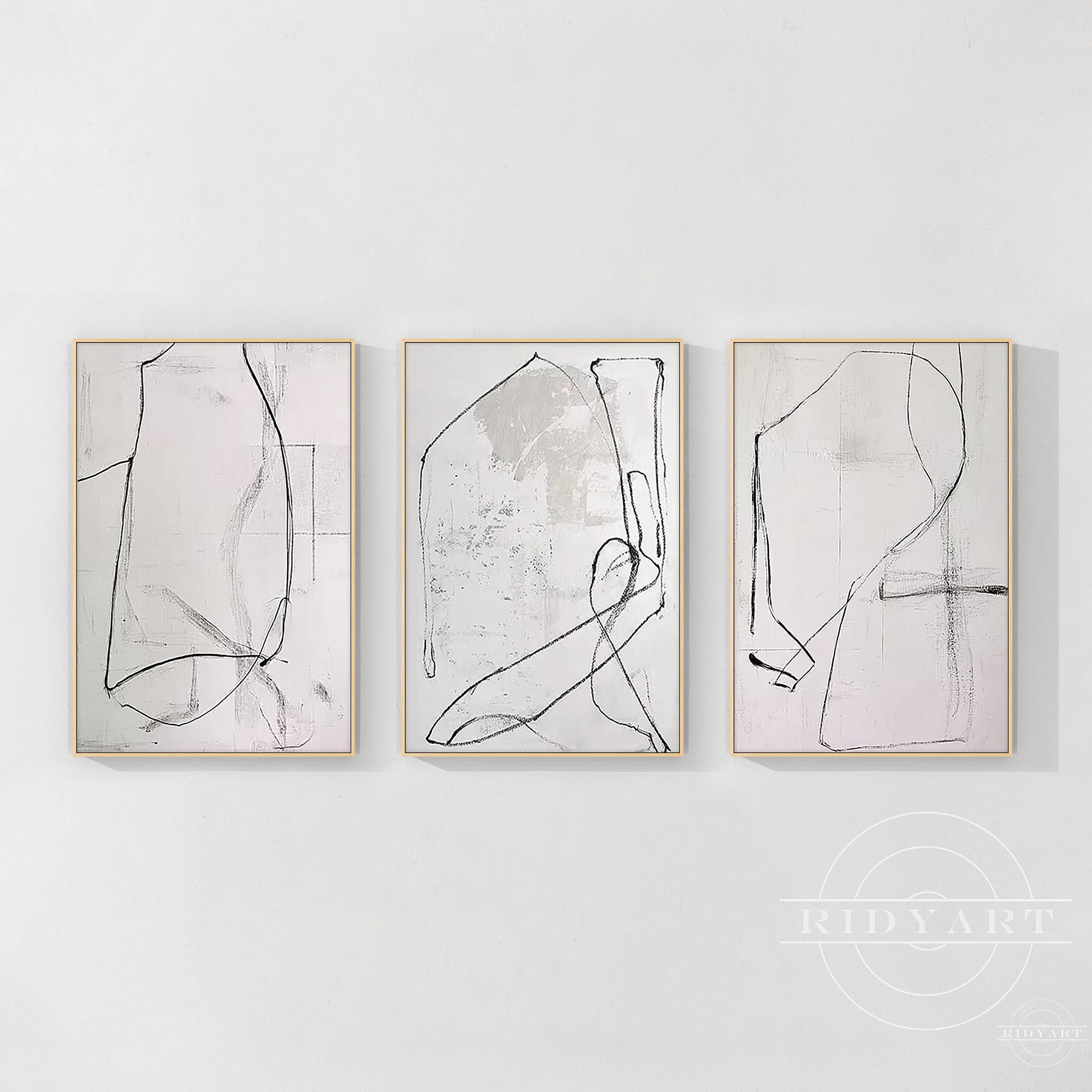 فن المحيط الأزرق مع الضوء الذهبي