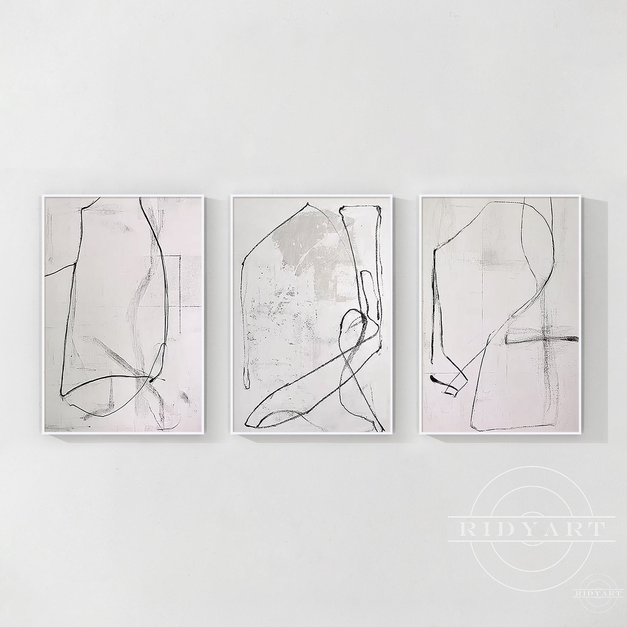 فن المحيط الأزرق مع الضوء الذهبي