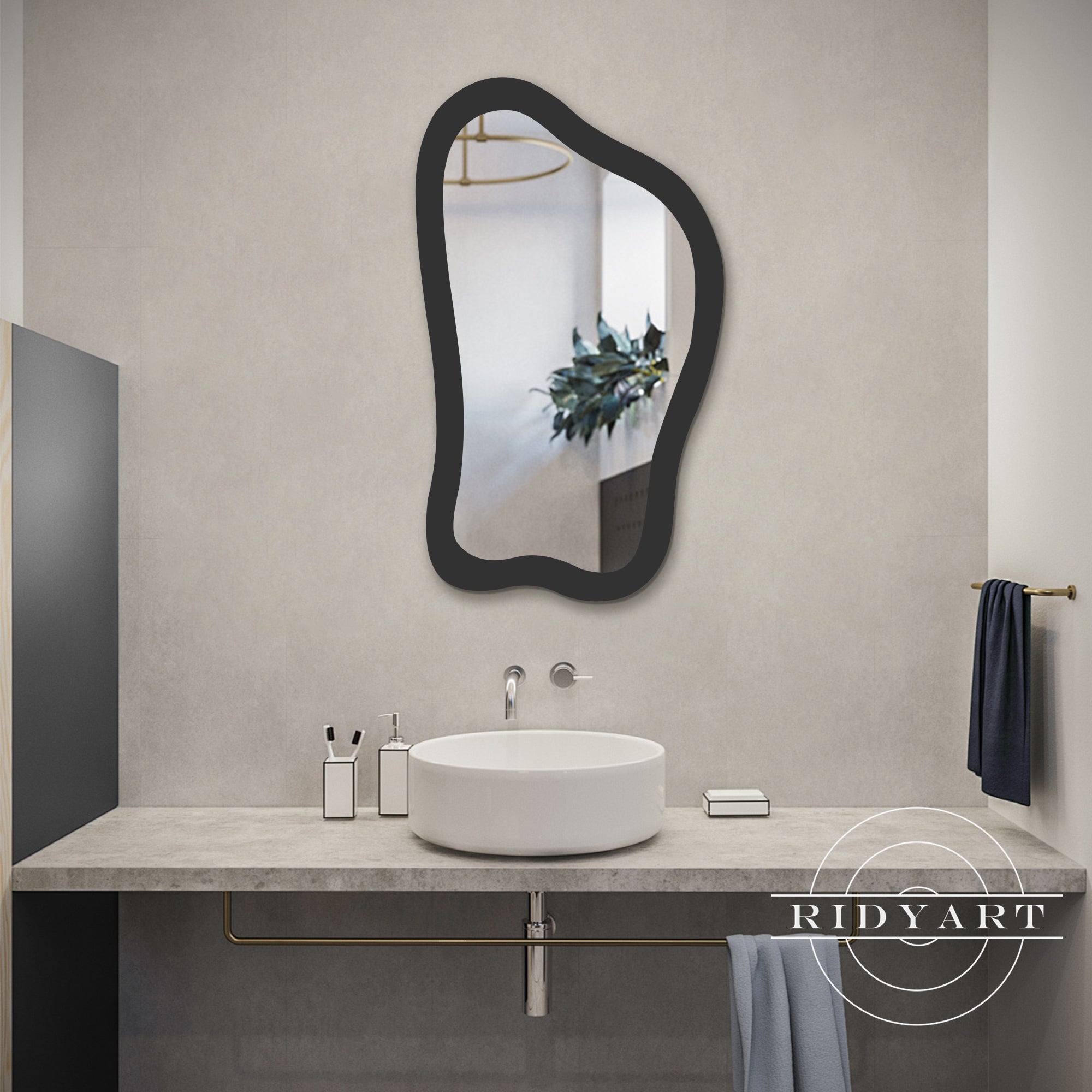 1.Black acrylic spray-painted shaped mirror
2.Modern black acrylic mirror for minimalist decor
3.Stylish black spray-painted mirror with unique shape
4.Sleek black acrylic mirror for contemporary interiors
5.Elegant black acrylic wall mirror for home decor