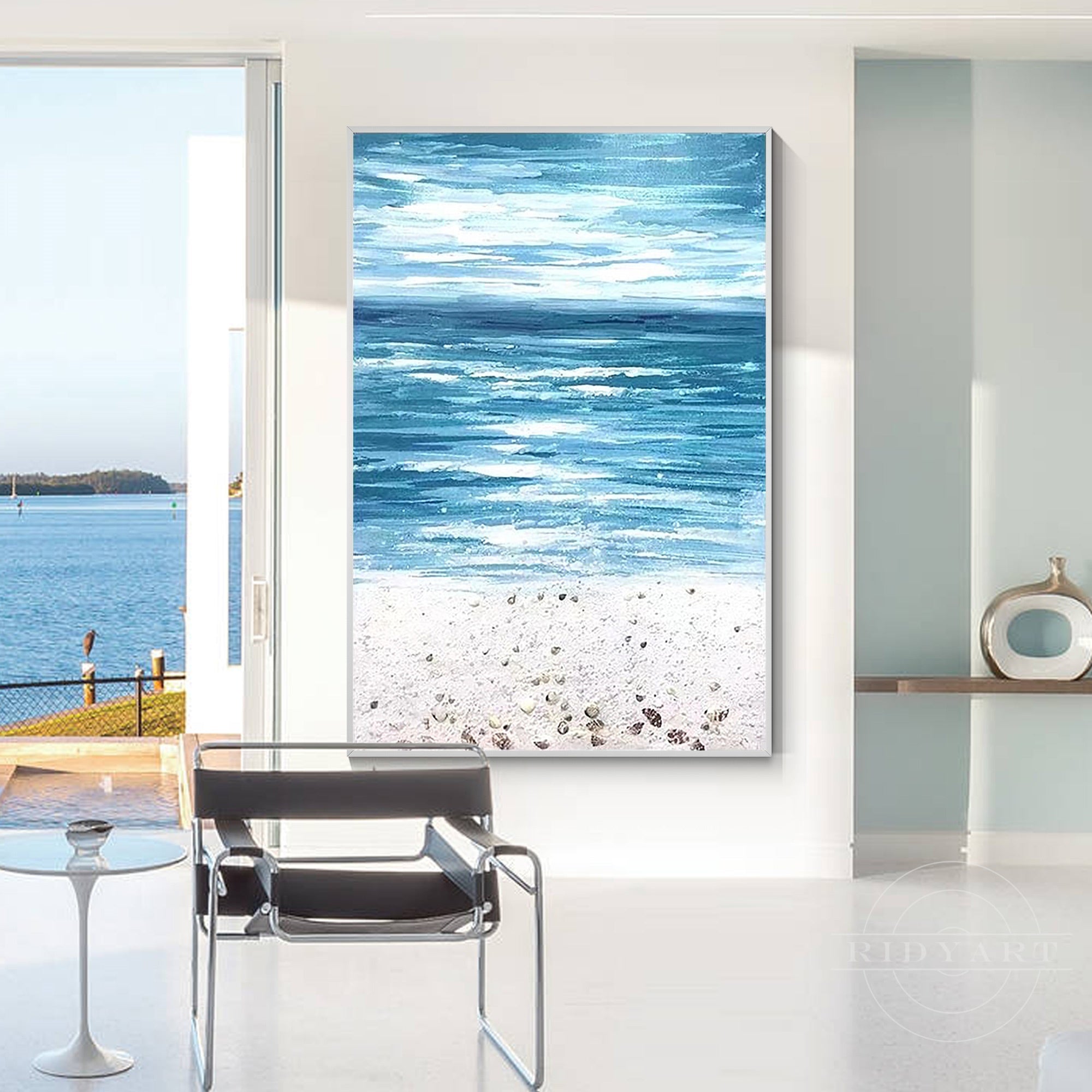 Blue Ocean Wall Art_0717