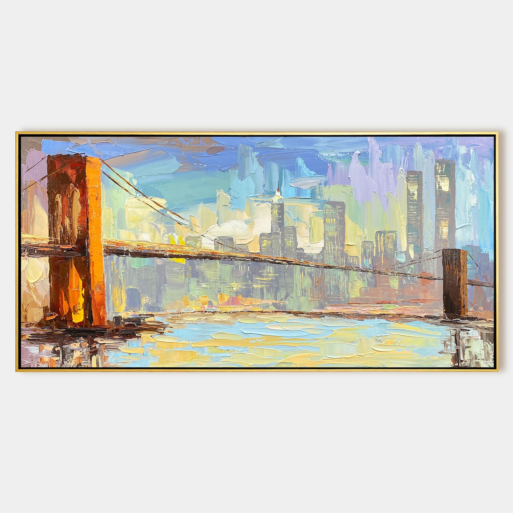 Brooklyn Bridge Oil Painting