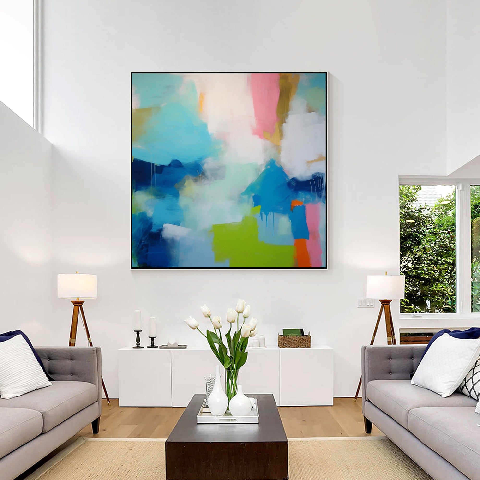 Colorful  Abstract Painting