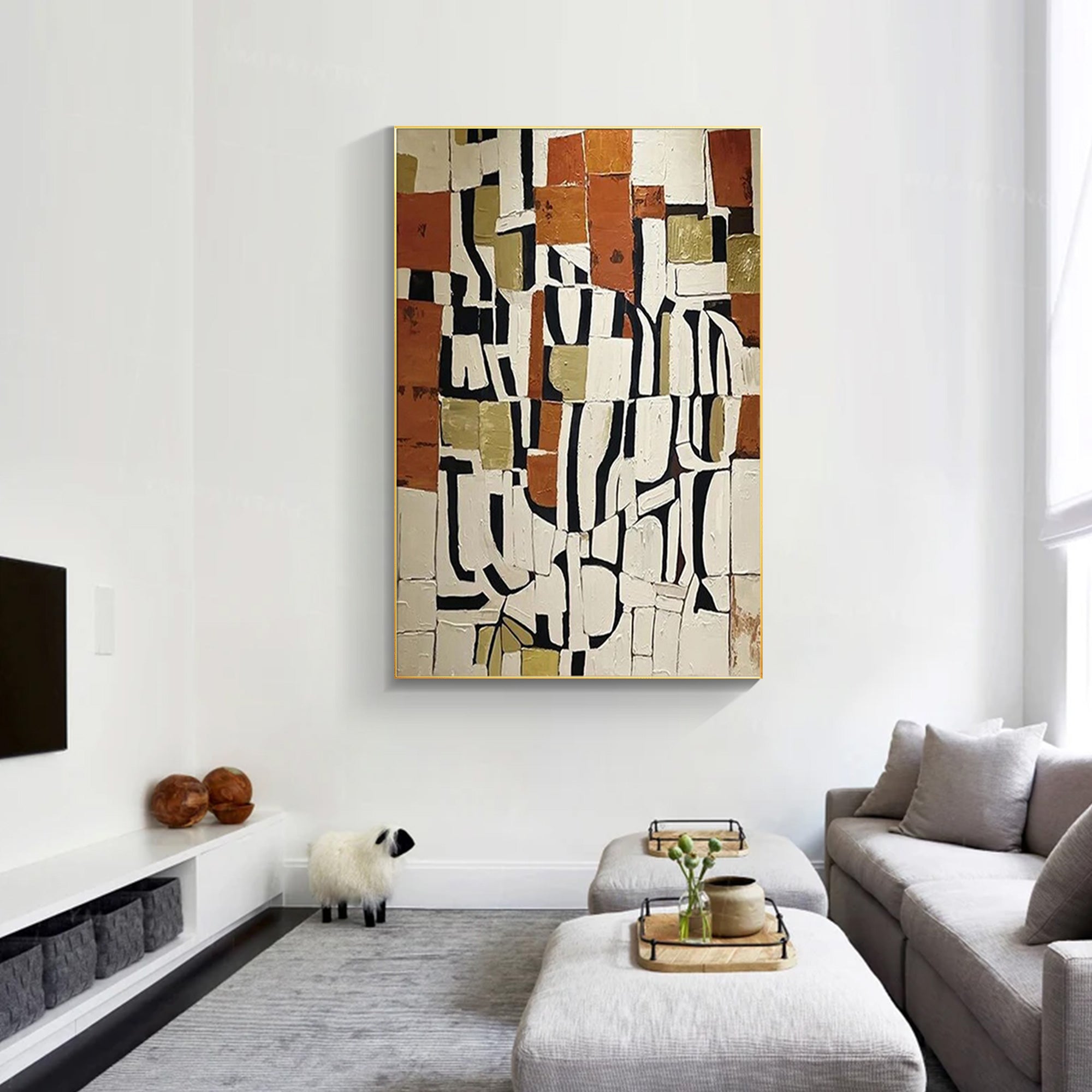 Contemporary Abstract Oil Painting/Contemporary Palette