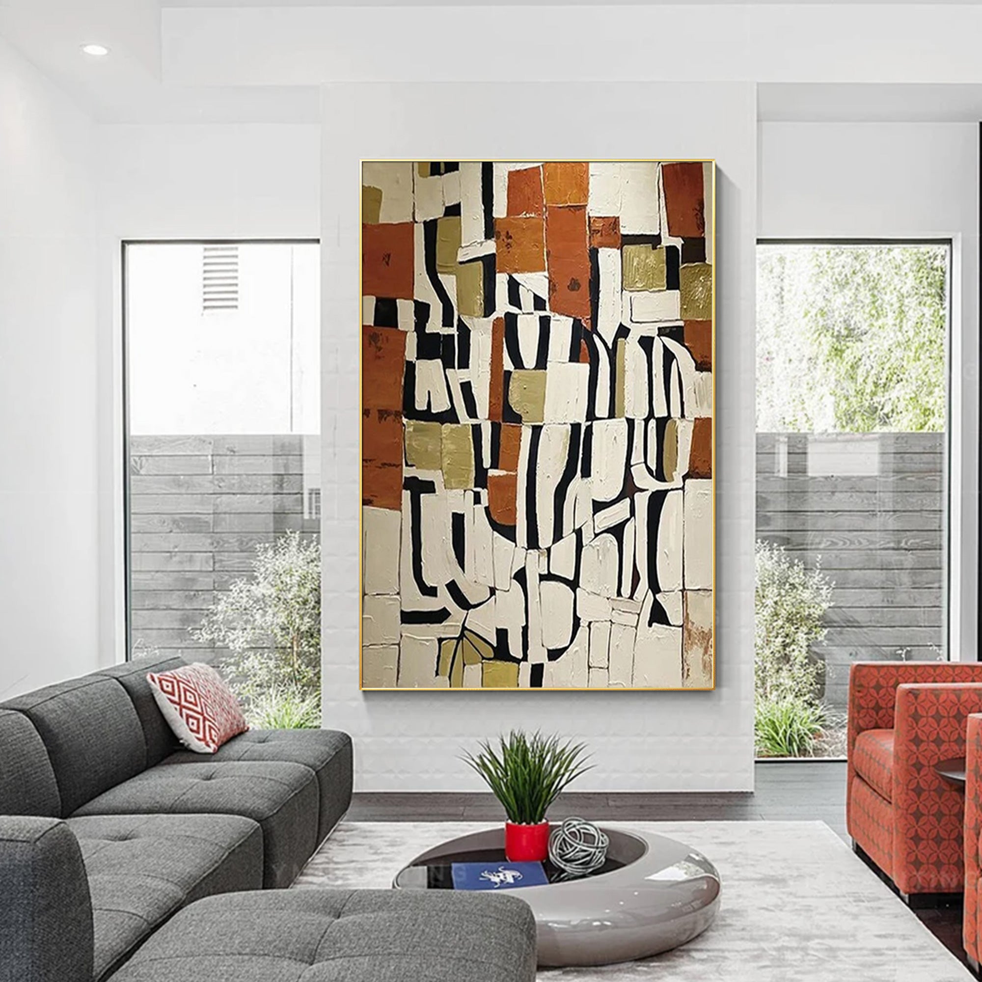 Contemporary Abstract Oil Painting/Contemporary Palette