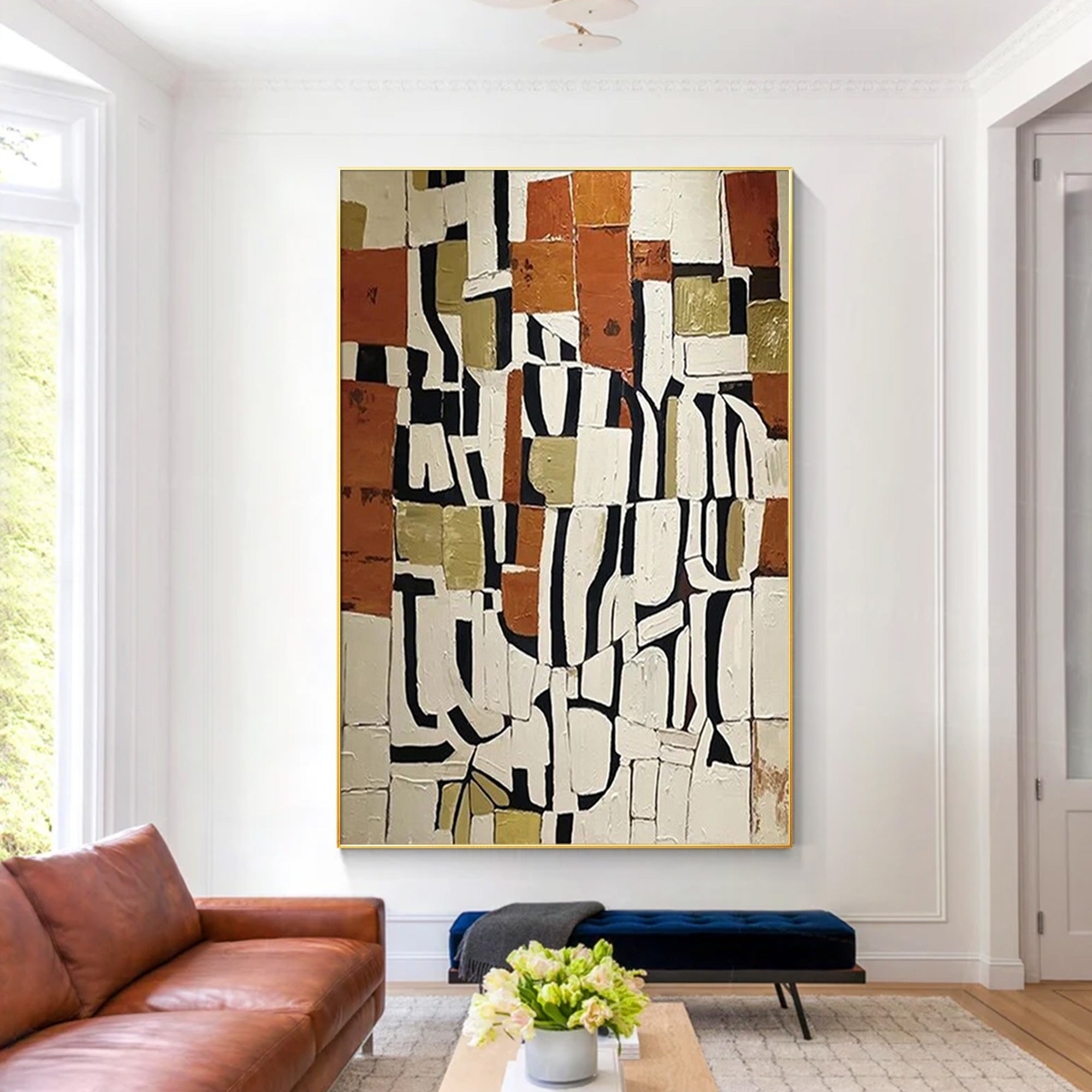 Contemporary Abstract Oil Painting/Contemporary Palette