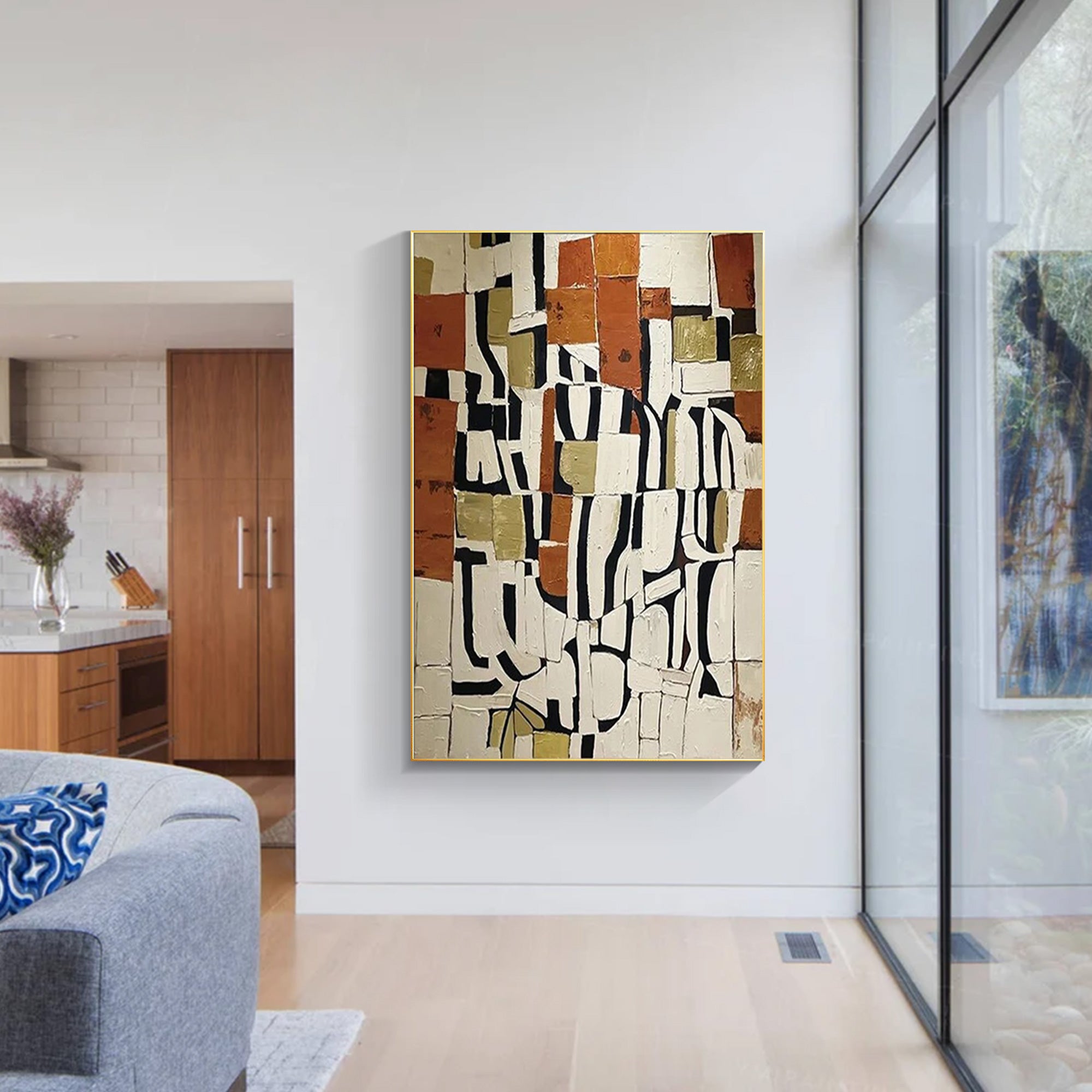 Contemporary Abstract Oil Painting/Contemporary Palette