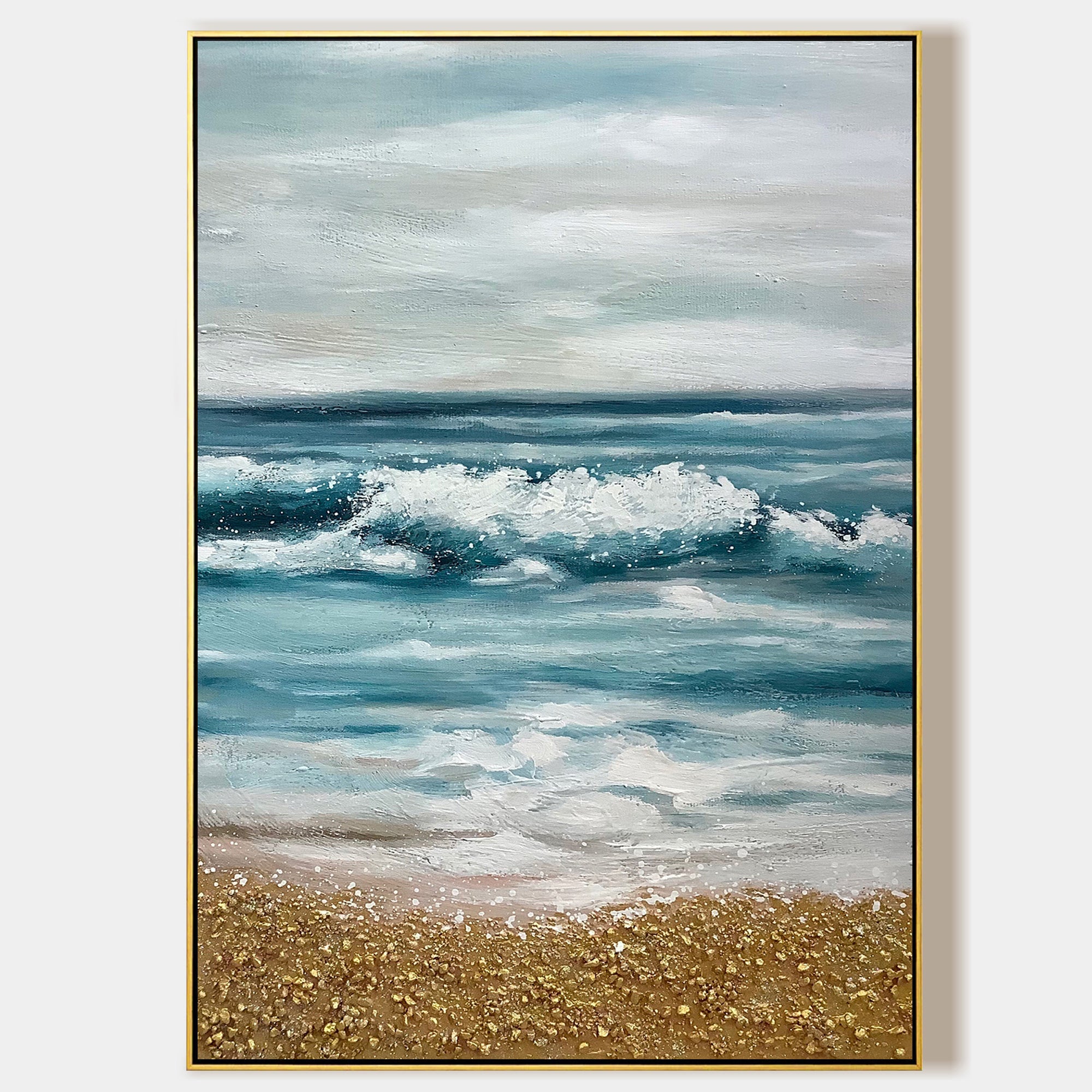 Enchanting Seascape Oil Painting