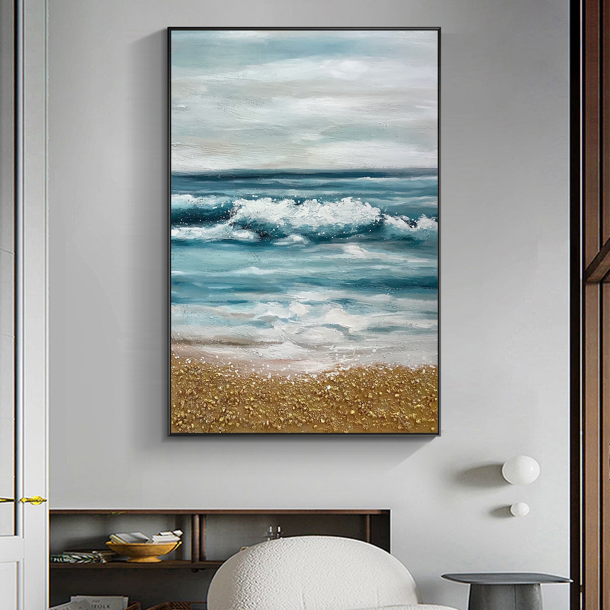 Enchanting Seascape Oil Painting