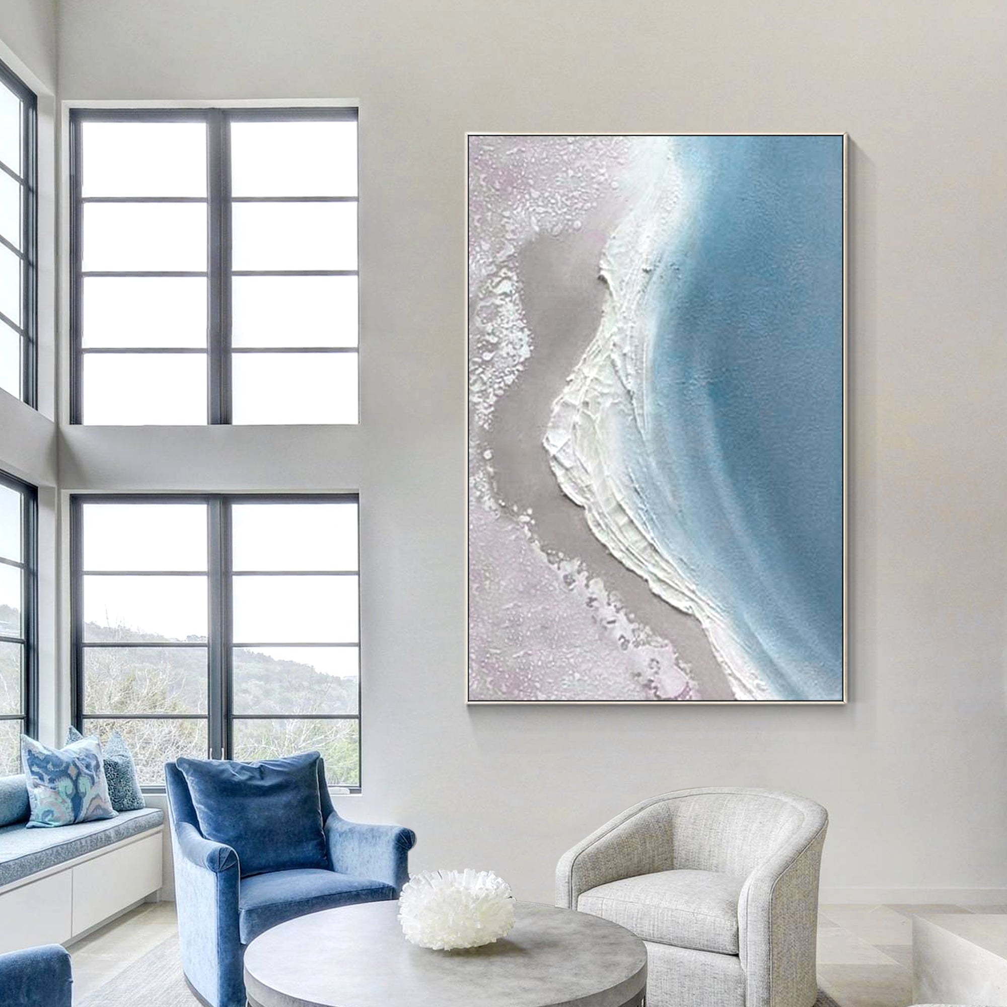 Enchanting Seascape Oil Painting