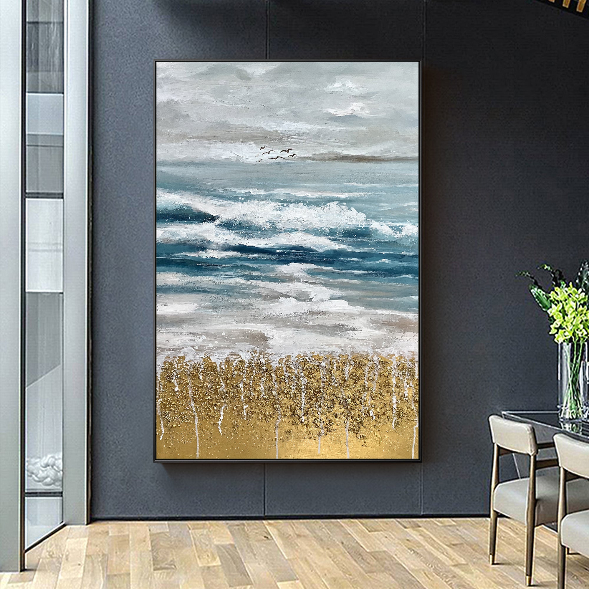 Enchanting Seascape Oil Painting