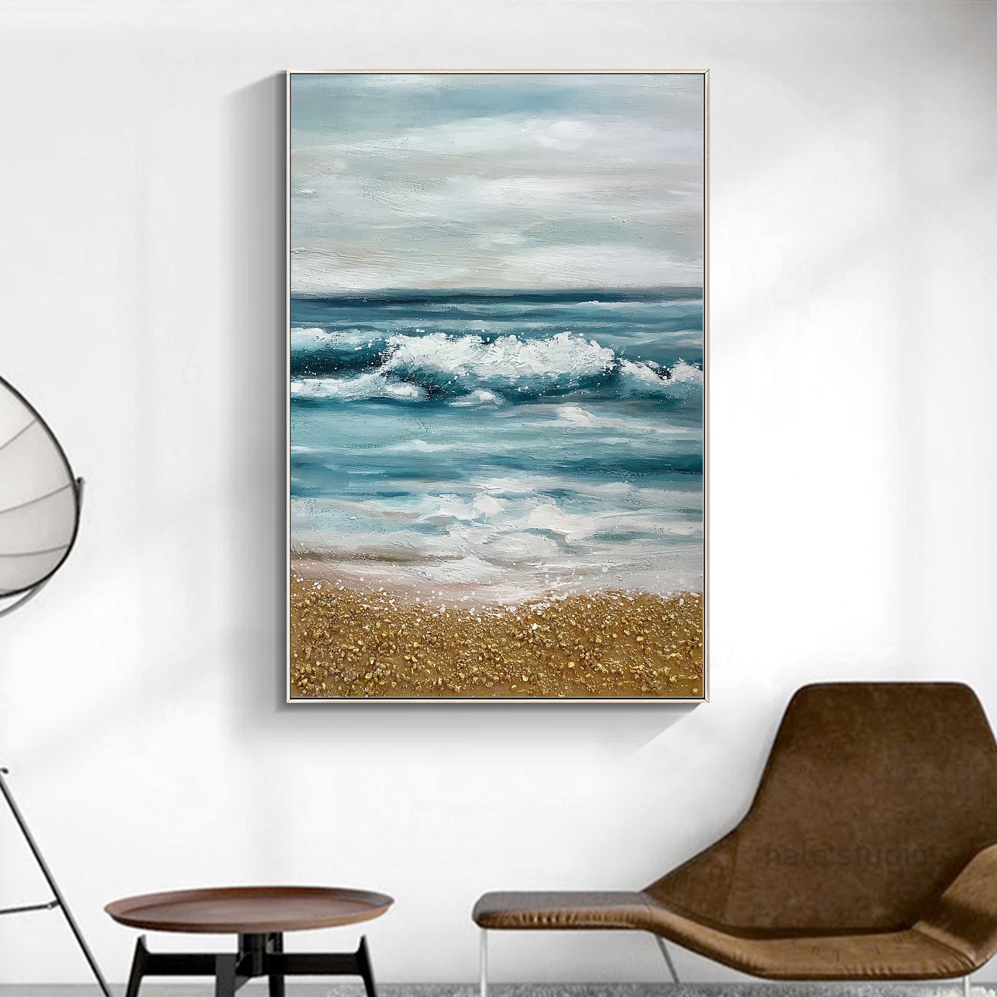 Enchanting Seascape Oil Painting