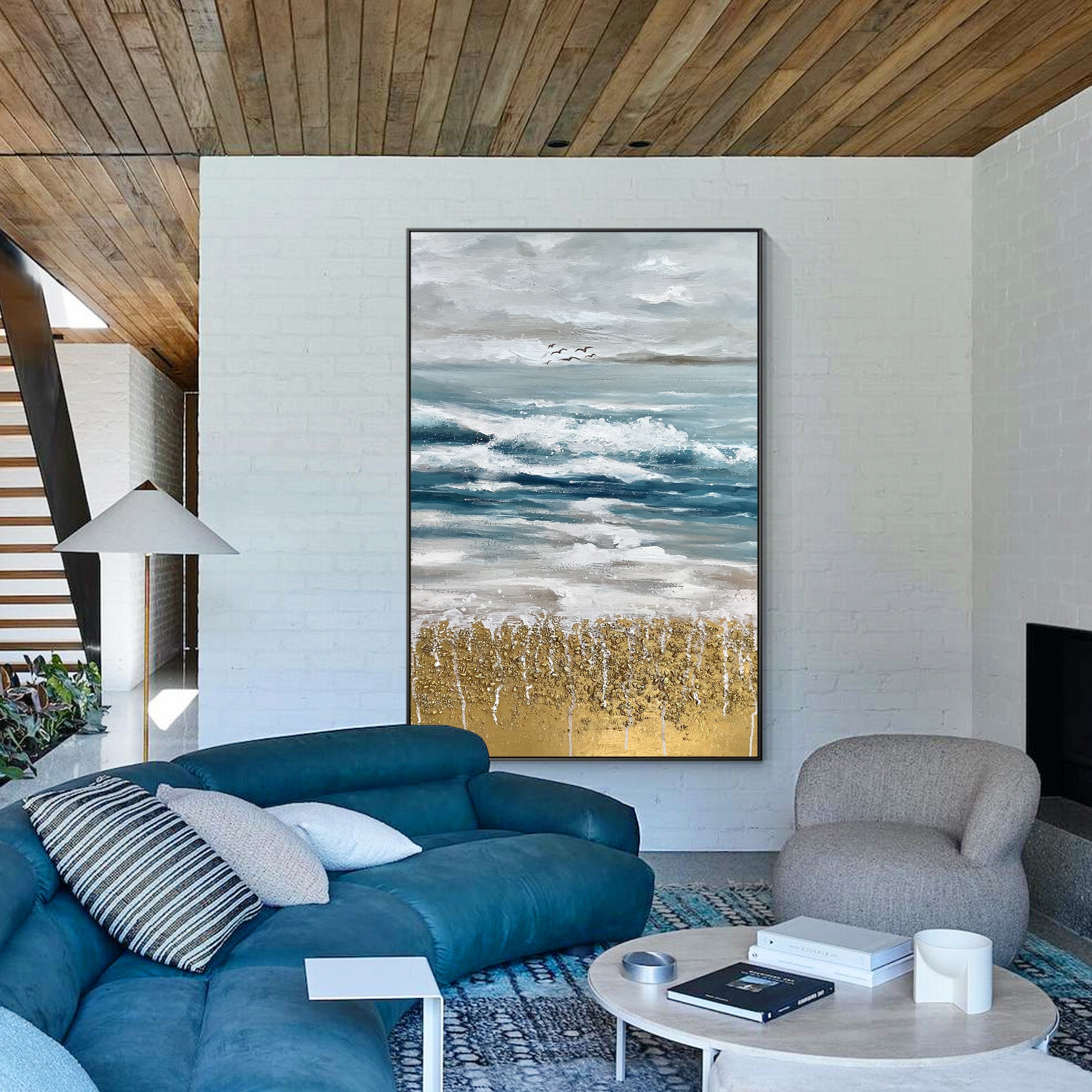 Enchanting Seascape Oil Painting