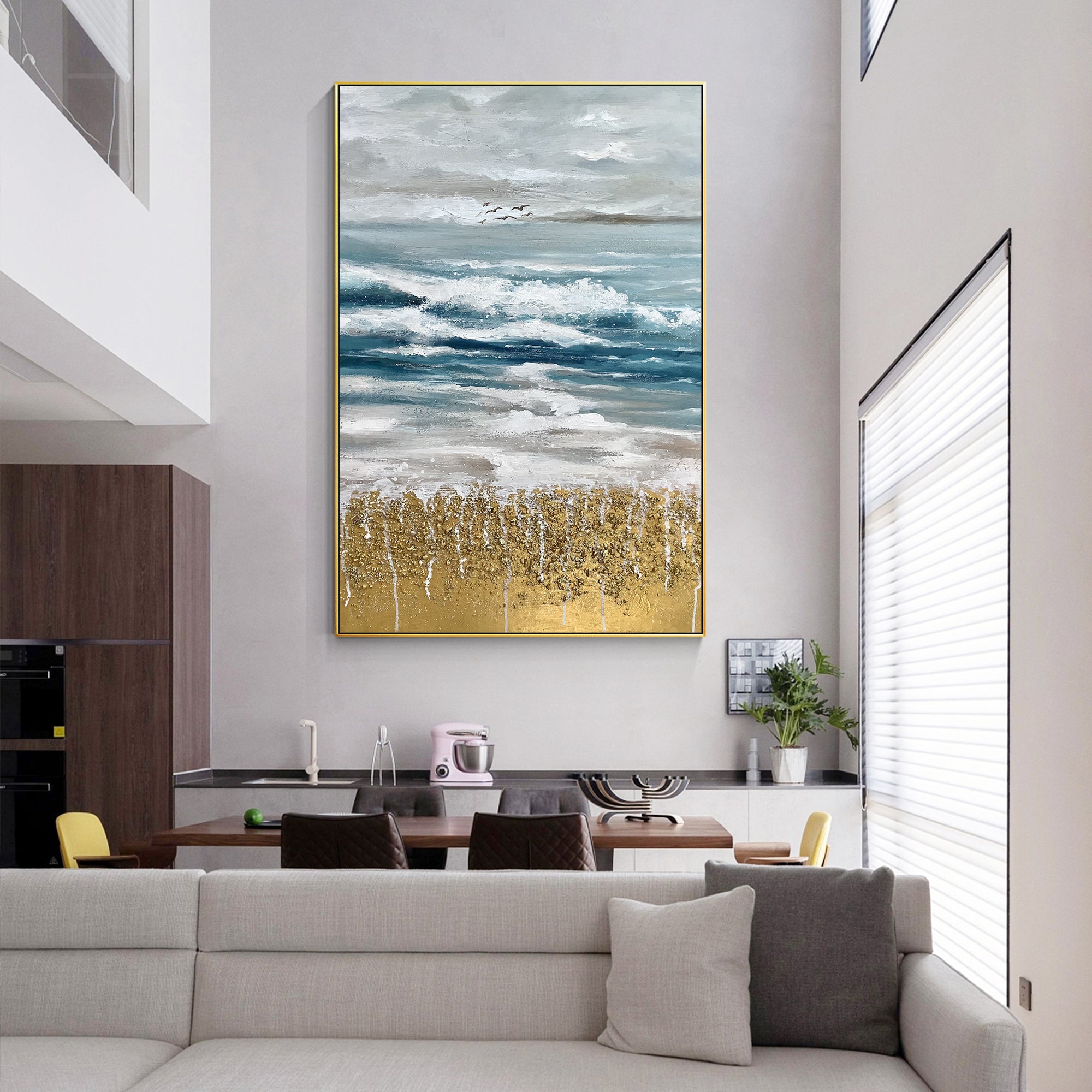 Enchanting Seascape Oil Painting