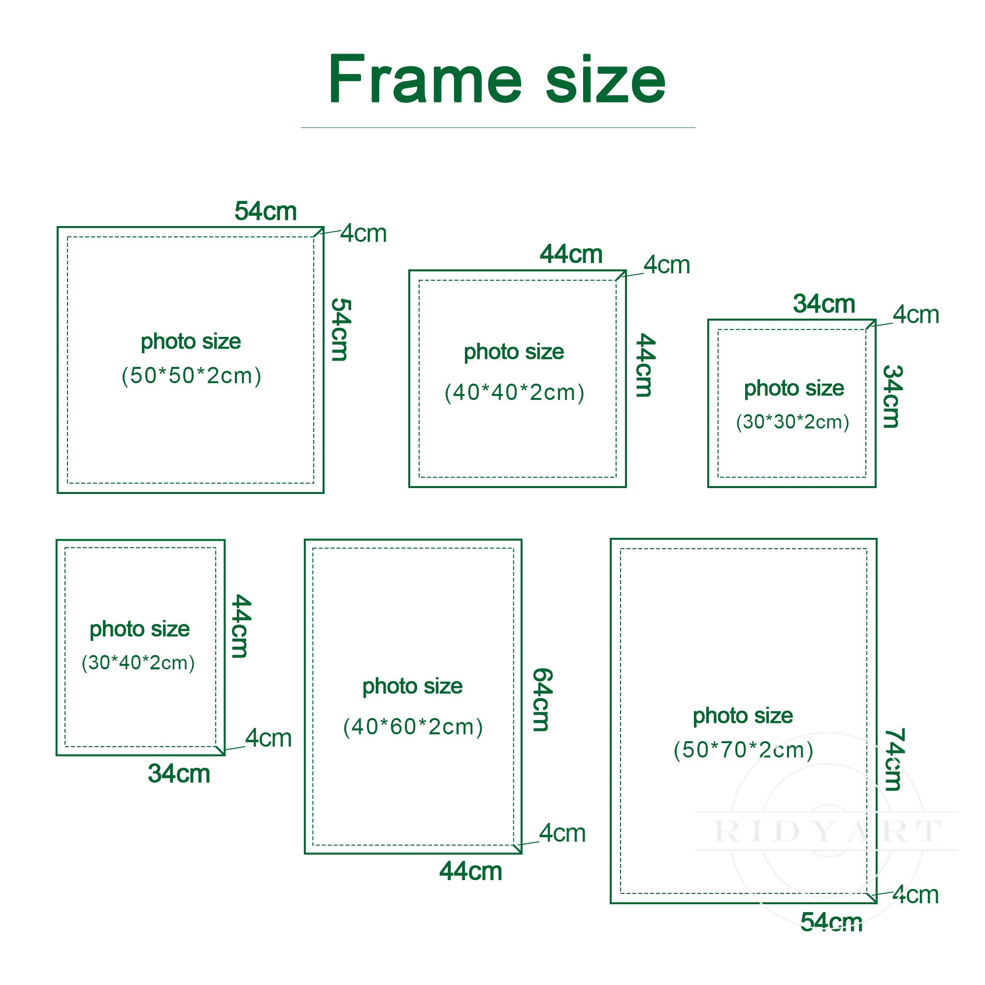 Floating Acrylic Frame